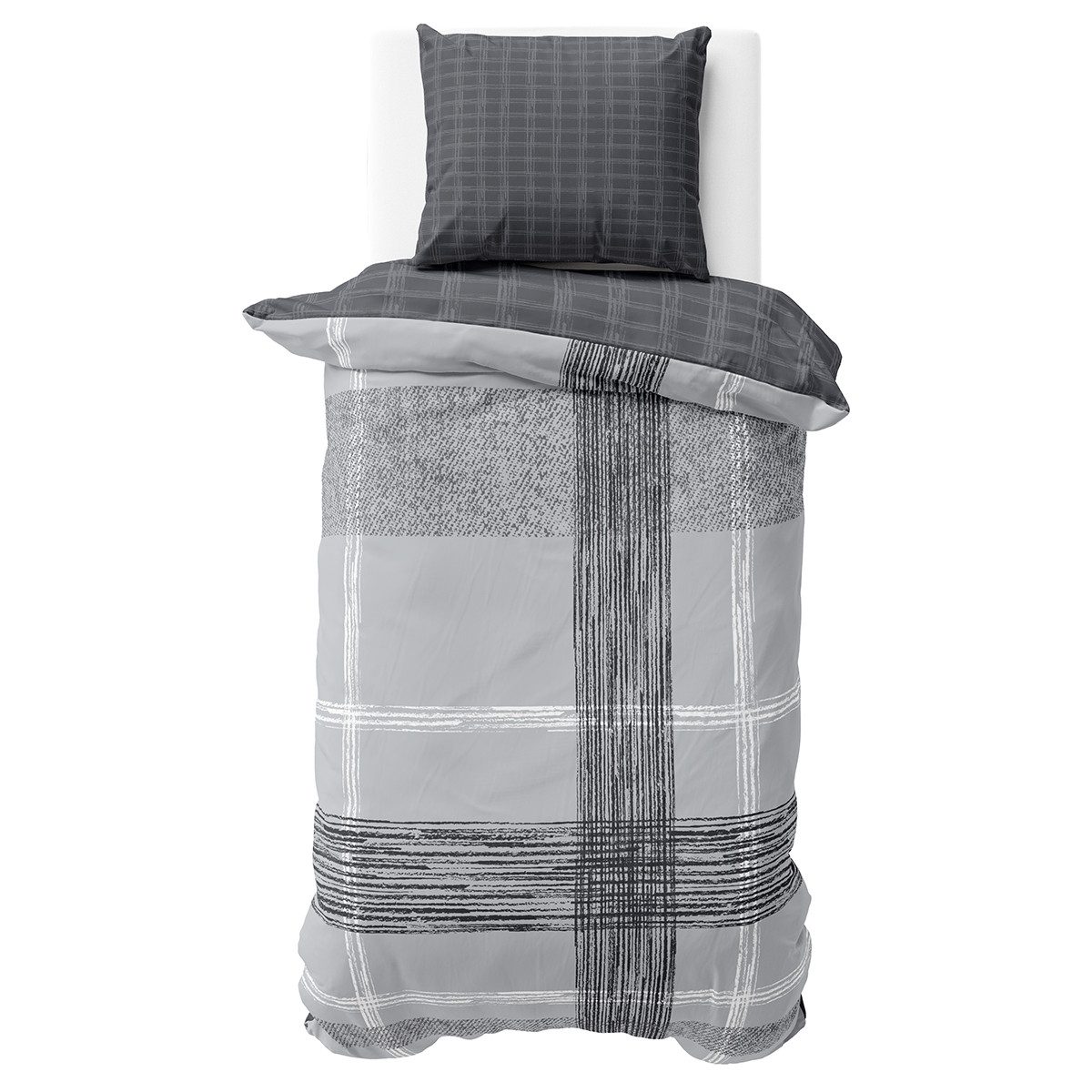 Visaggio Bettwäsche 100% Baumwolle Bettbezug Set günstig online kaufen