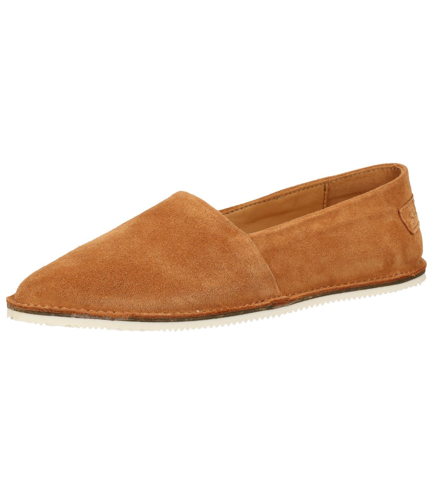 Shabbies Amsterdam Leder Hellbraun Slipper Slipper