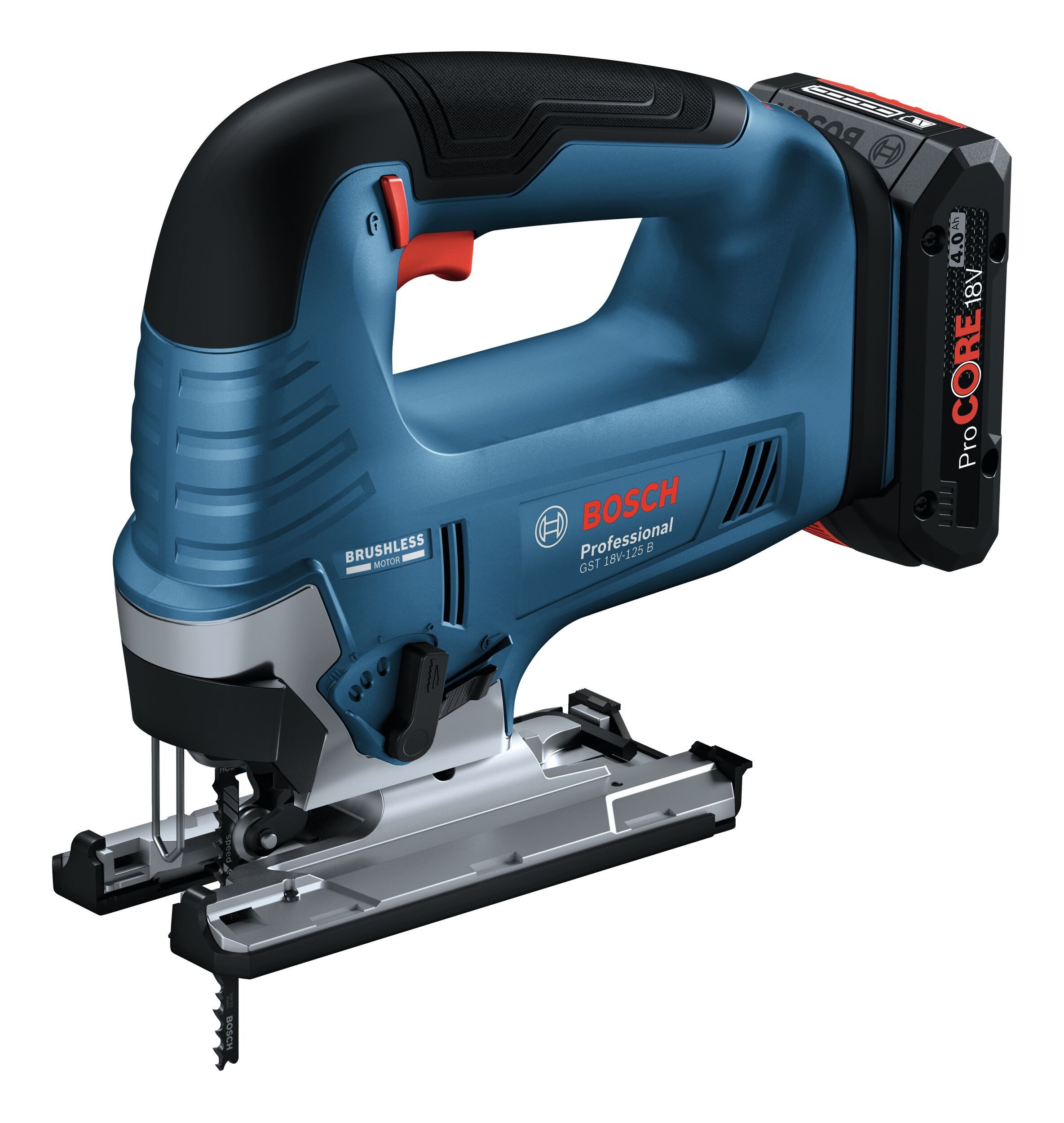 BOSCH Akku-Stichsäge GST 18V-125 B, Ohne Akku - im Karton