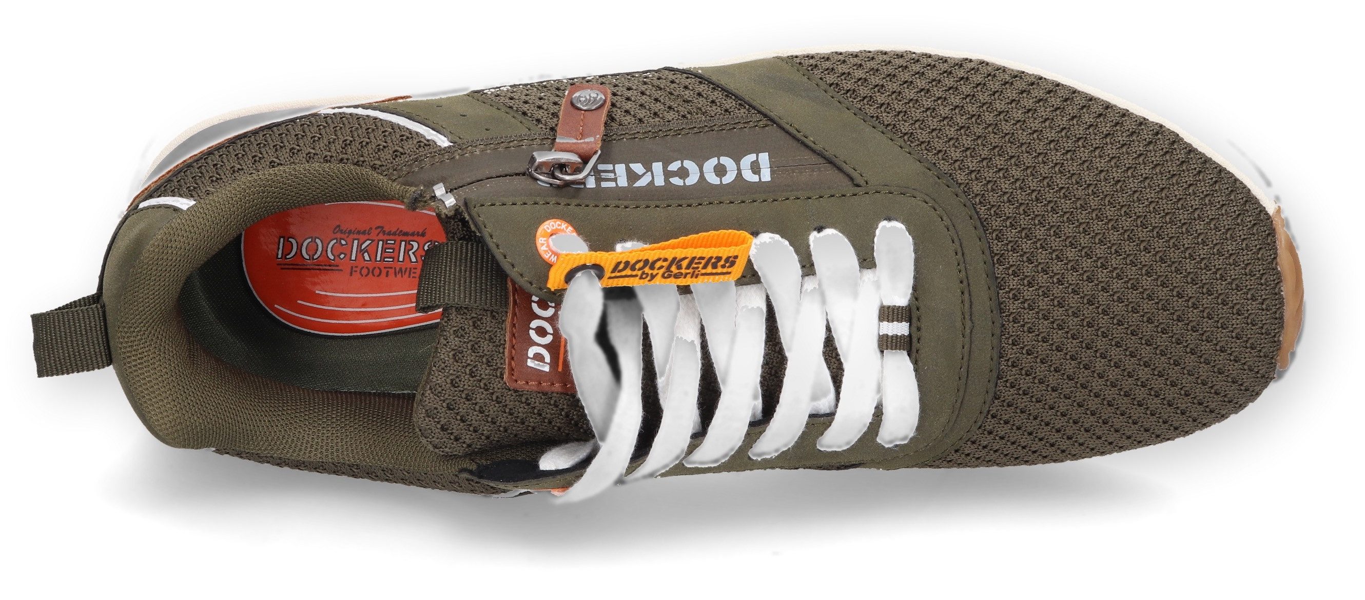 Dockers by Gerli Sneaker, Freizeitschuh, Schnürschuh, komfortabler Schuhweite G (weit)