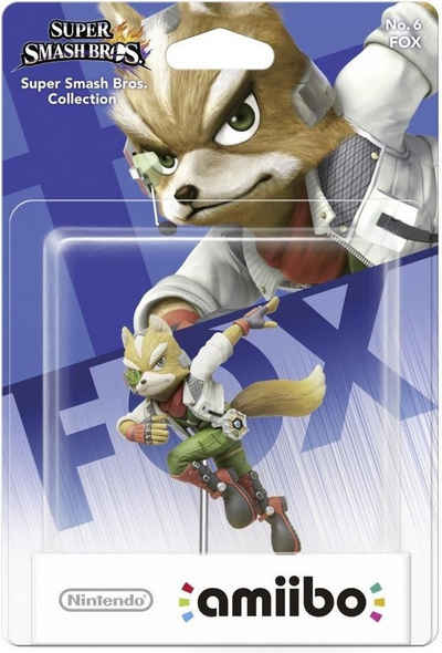 Nintendo amiibo Fox McCloud No. 6 (Star Fox) Super Smash Collection Switch-Controller (1 St)