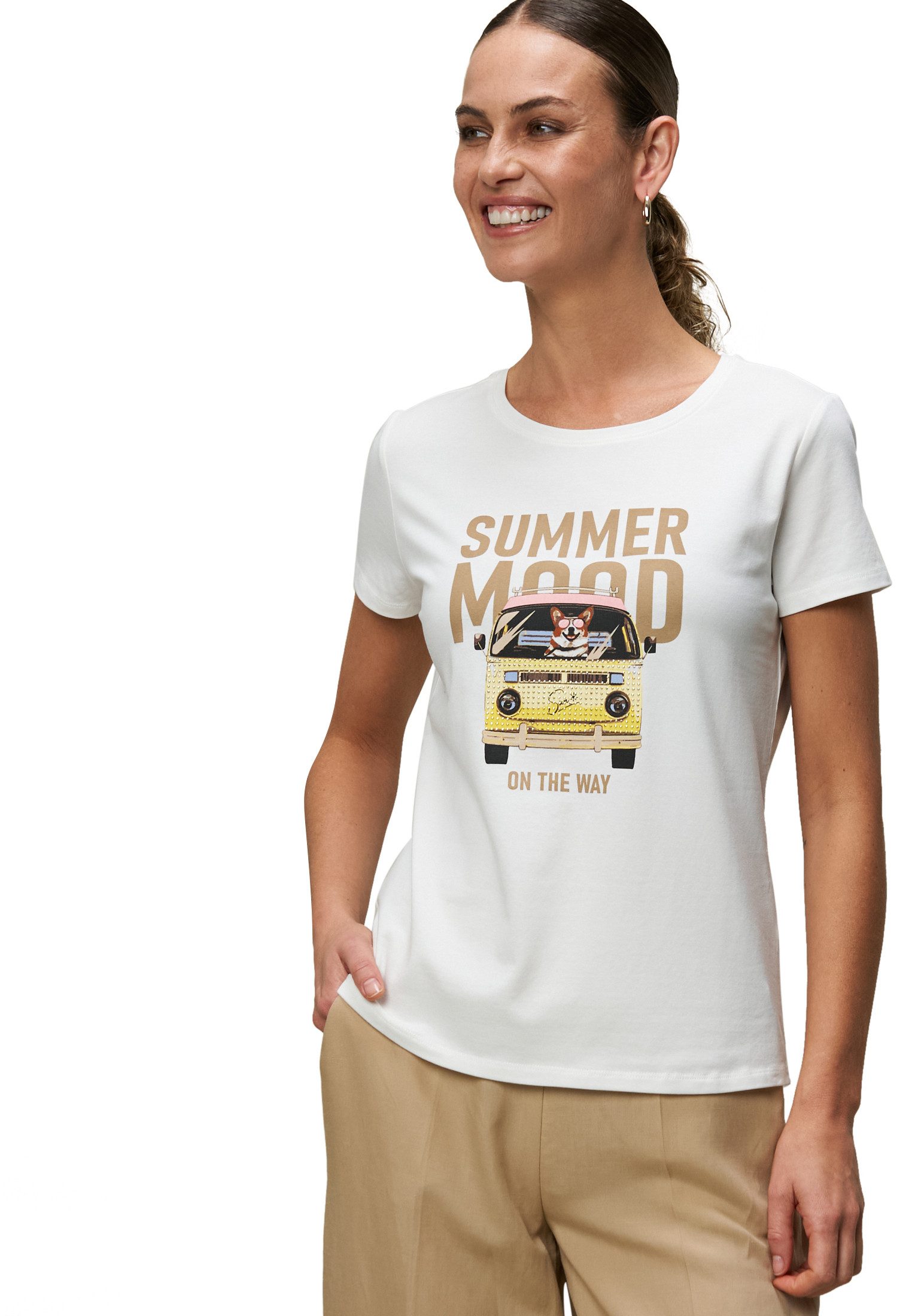 Zero Kurzarmshirt Damen Shirt mit Summer günstig online kaufen