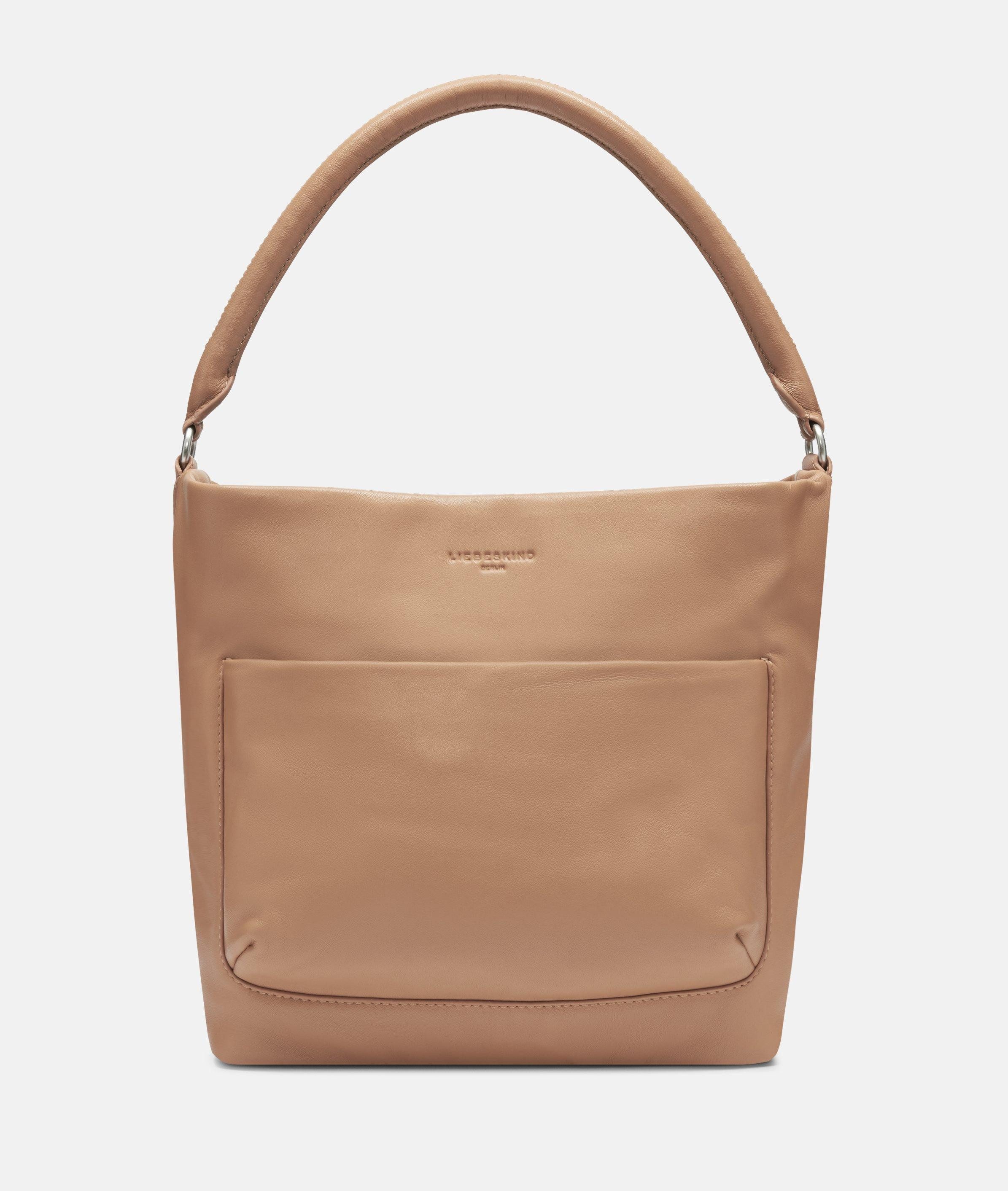 Henkeltasche Hobo-Bag aus Schafsleder