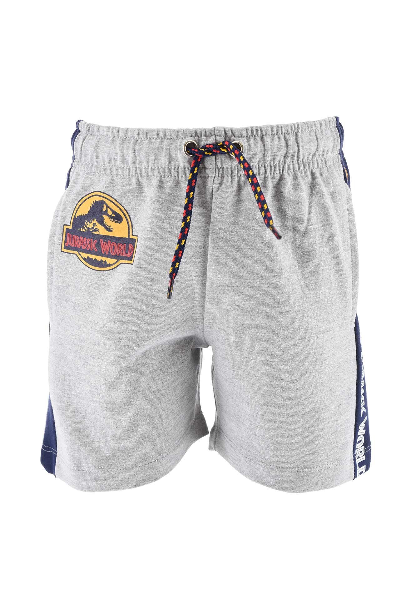 Jurassic World Shorts Jungen kurze Hose aus Baumwolle Gr. 98 - 128 cm