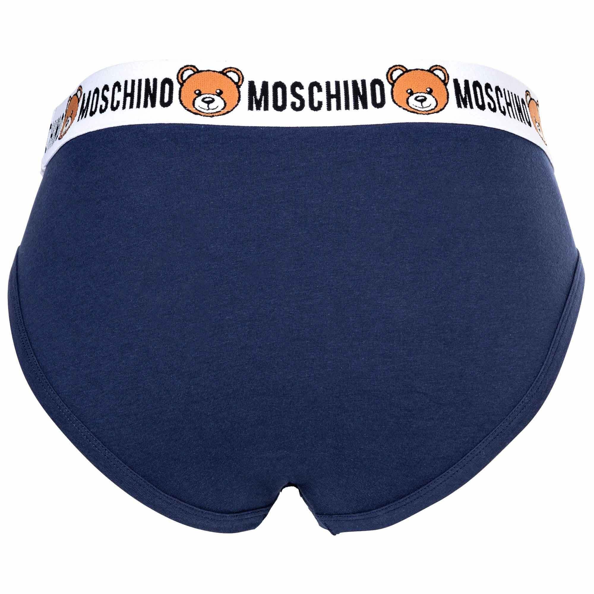 Slip - 2er Pack Underbear, Unterhose Moschino Blau Herren Slips