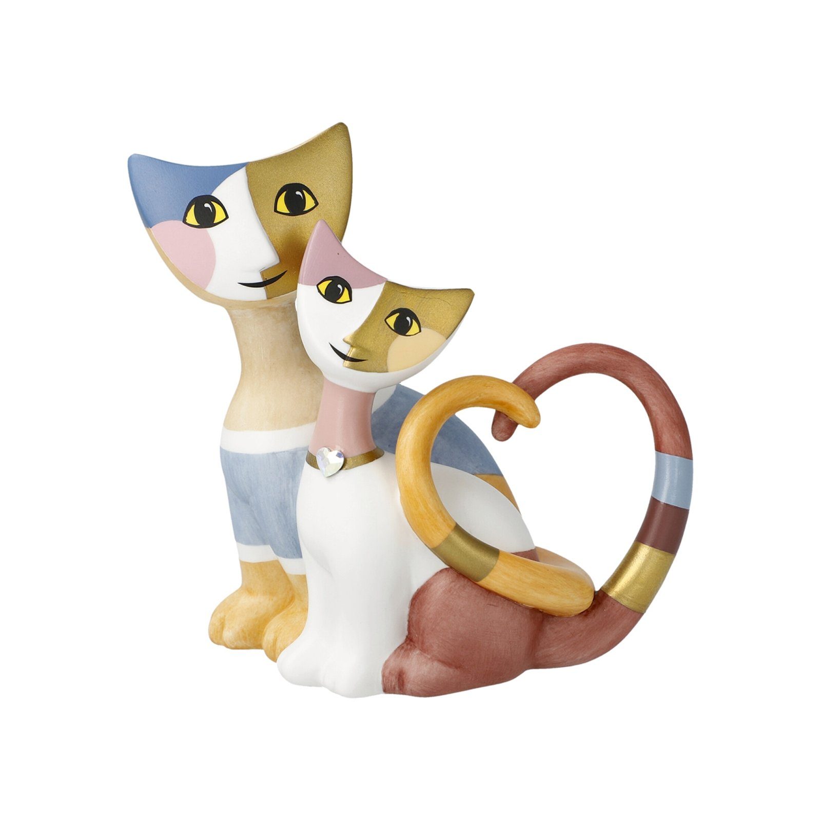 Katzenpaar Dekofigur (1 Innamorato Goebel St) Rosina Figur Wachtmeister