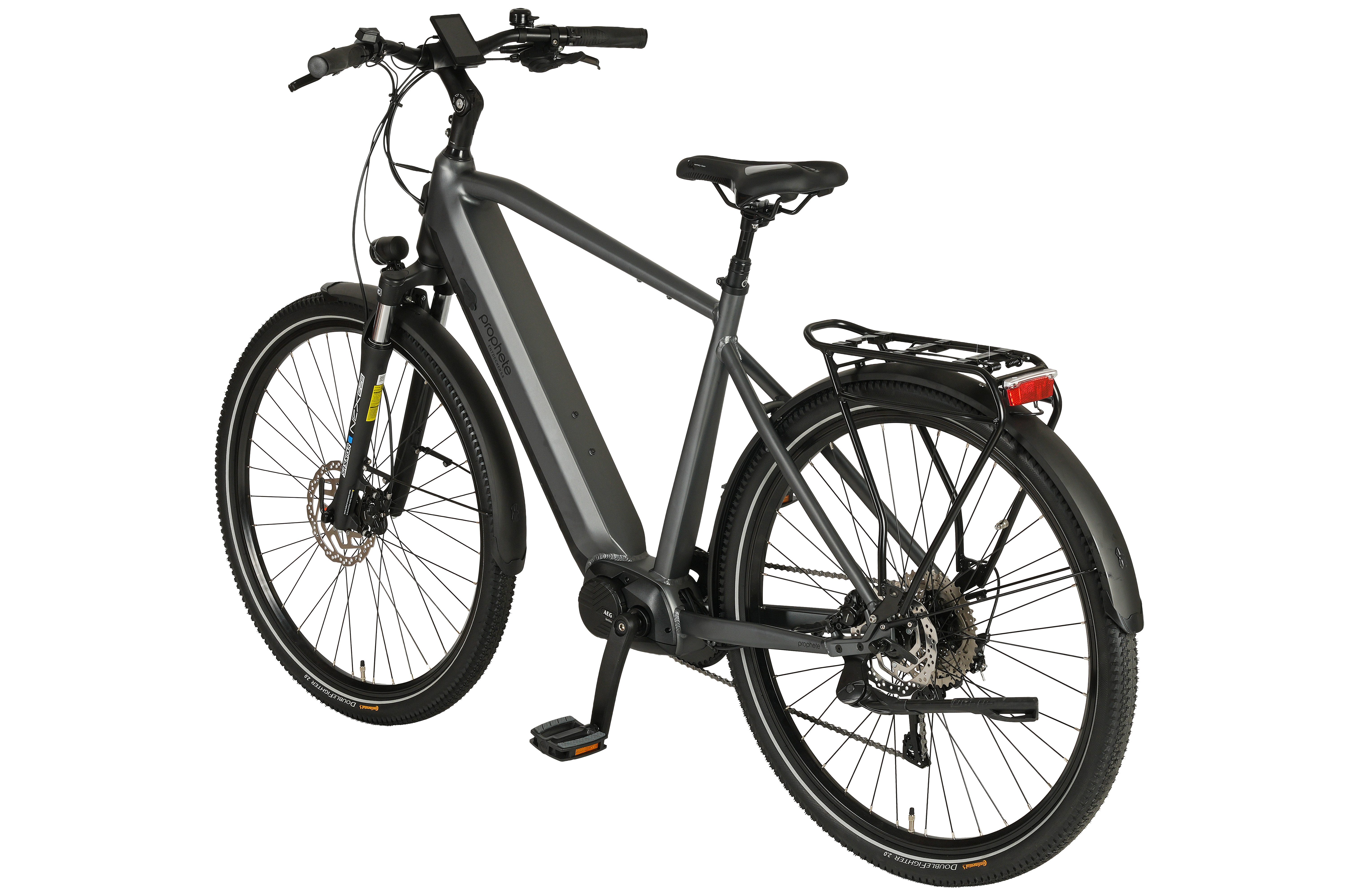 Prophete E-Bike Trekkingrad Entdecker 5.8, 10 Gang Shimano Deore Schaltwerk, Kettenschaltung, Mittelmotor, 720 Wh