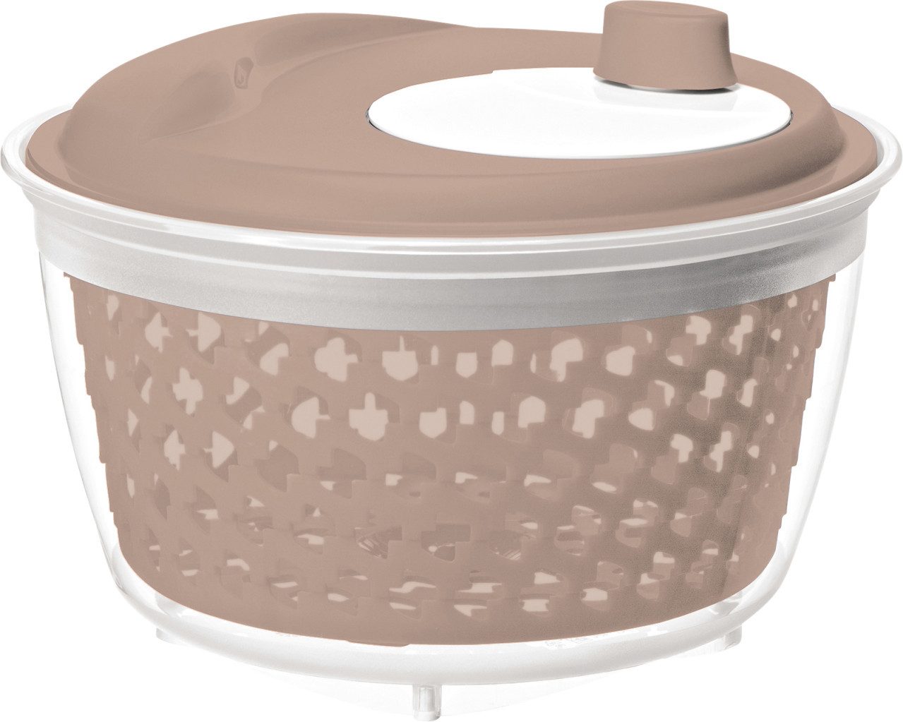 ROTHO Küchenorganizer-Set Rotho Salatschleuder FRESH 4,5 l, meadow rose