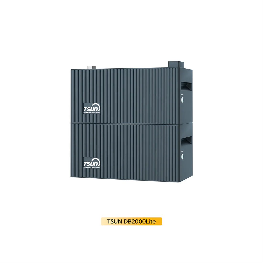 Tsun Balkonkraftwerk TSUN DB2000Lite Erweiterungsakku 2 kWh für DCU2000Lite, (bis 10 kWh erweiterbar, 314Ah Industriezellen)