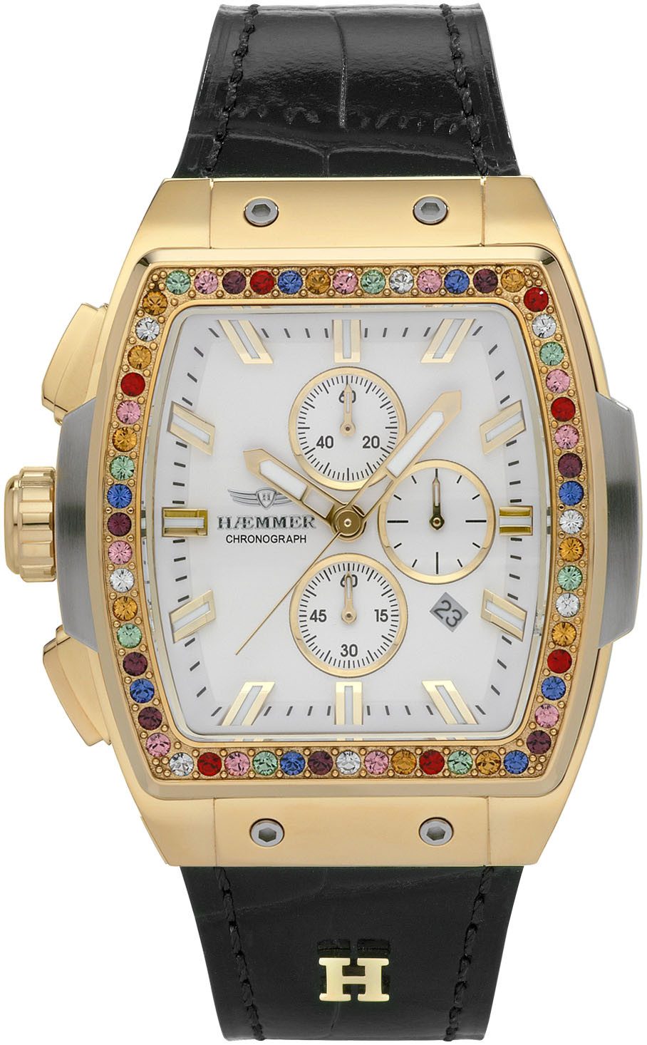 HAEMMER GERMANY Chronograph TONNEAU NOELLE, T-007, Quarzuhr, Armbanduhr,Dam günstig online kaufen