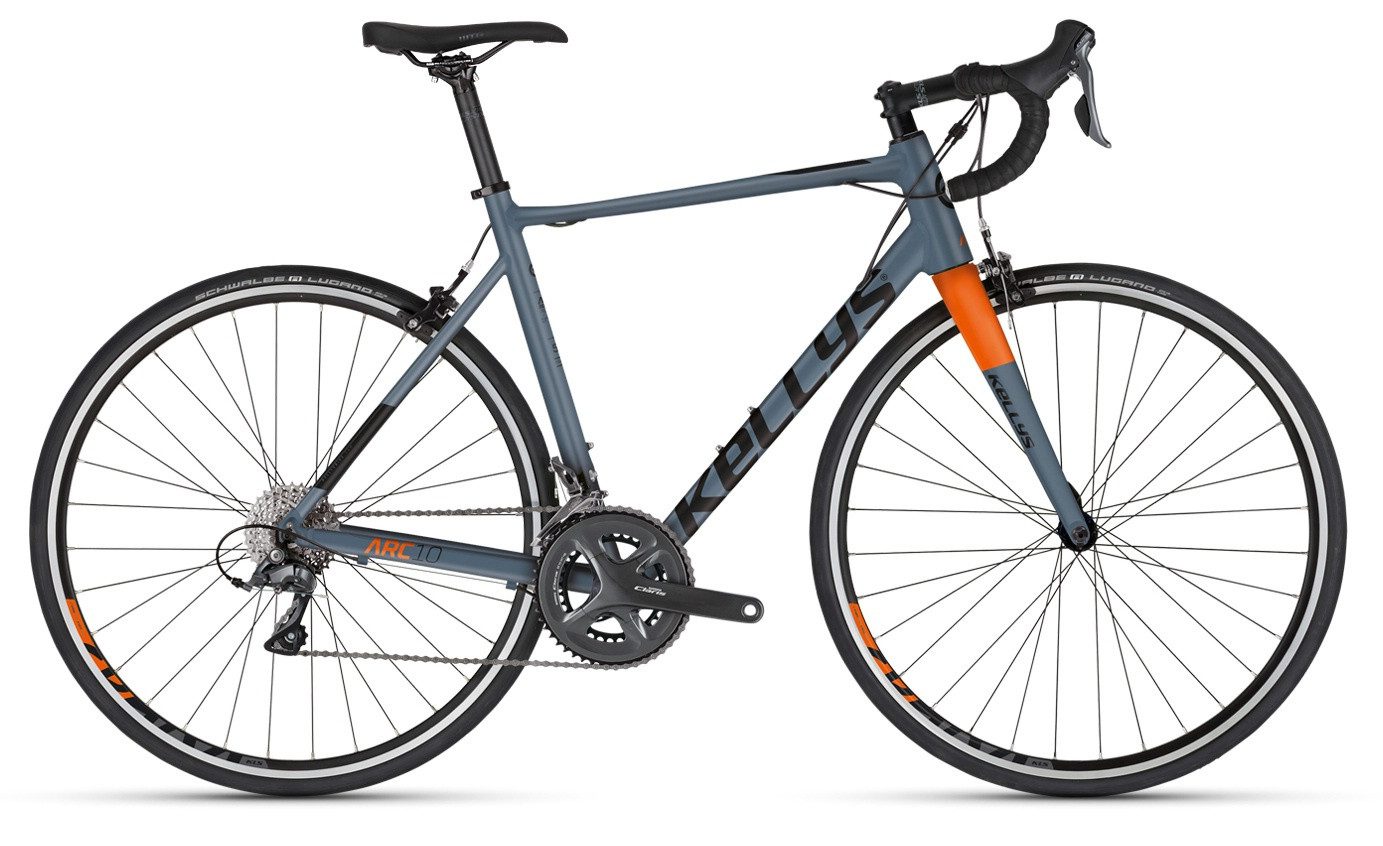 Kellys Rennrad Rennrad ARC 10 Grey 28" Diamant, 16 Gang Shimano SHIMANO Claris R2000 (direct mount) Schaltwerk