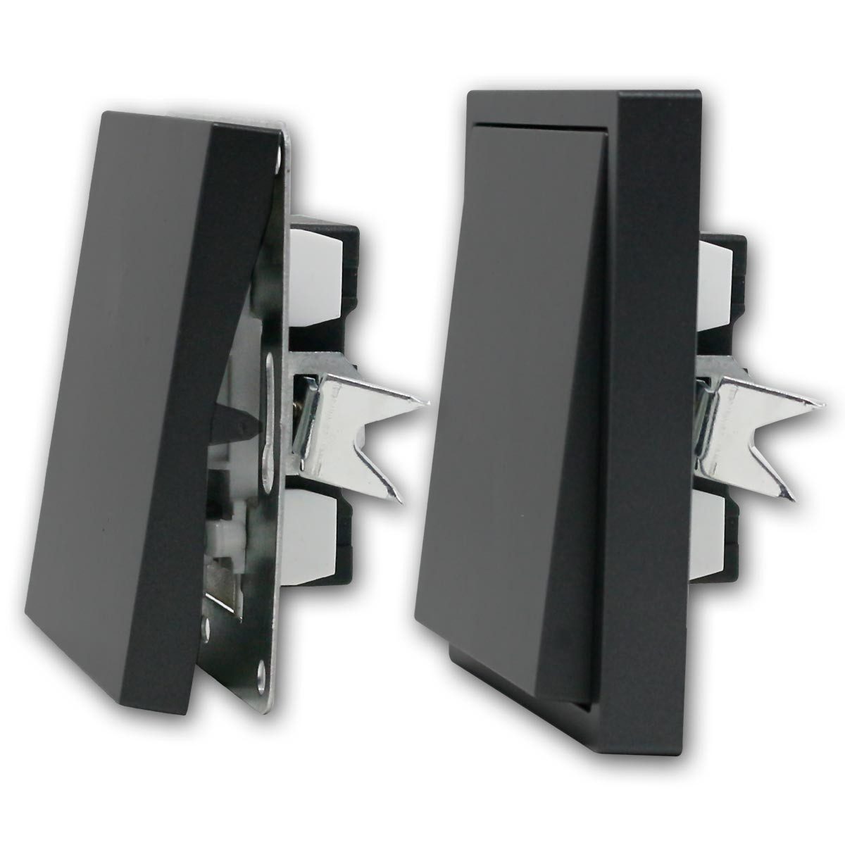 McPower Set "Standard-20" SHALLOW anthrazit, 20-teilig Unterputzschalter