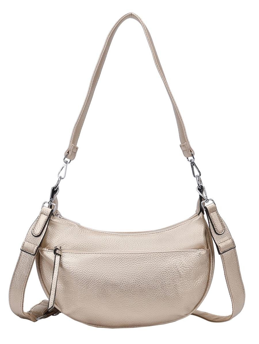 Schultertasche Damen Tasche Crossbody MOON Hobo Bag CrossOver Umhängetasche Body Bag