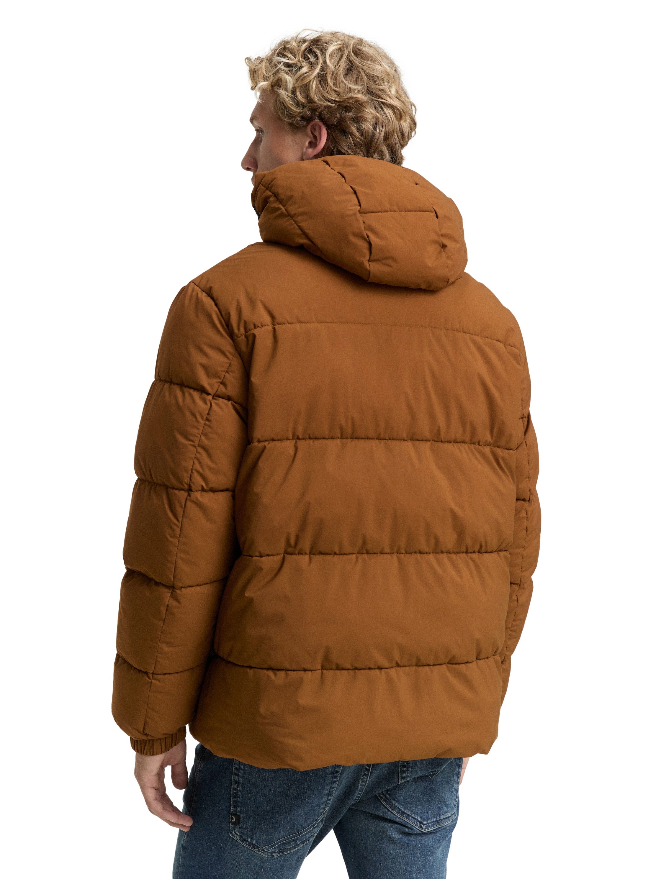 TOM TAILOR Denim Steppjacke mit Kapuze günstig online kaufen