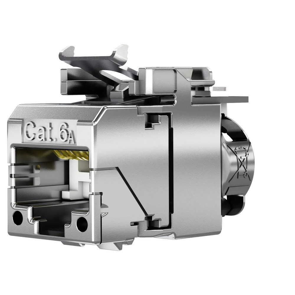 Telegärtner Telegärtner 100023208 Anschlussdose CAT 6a 2 St. Netzwerk-Adapter