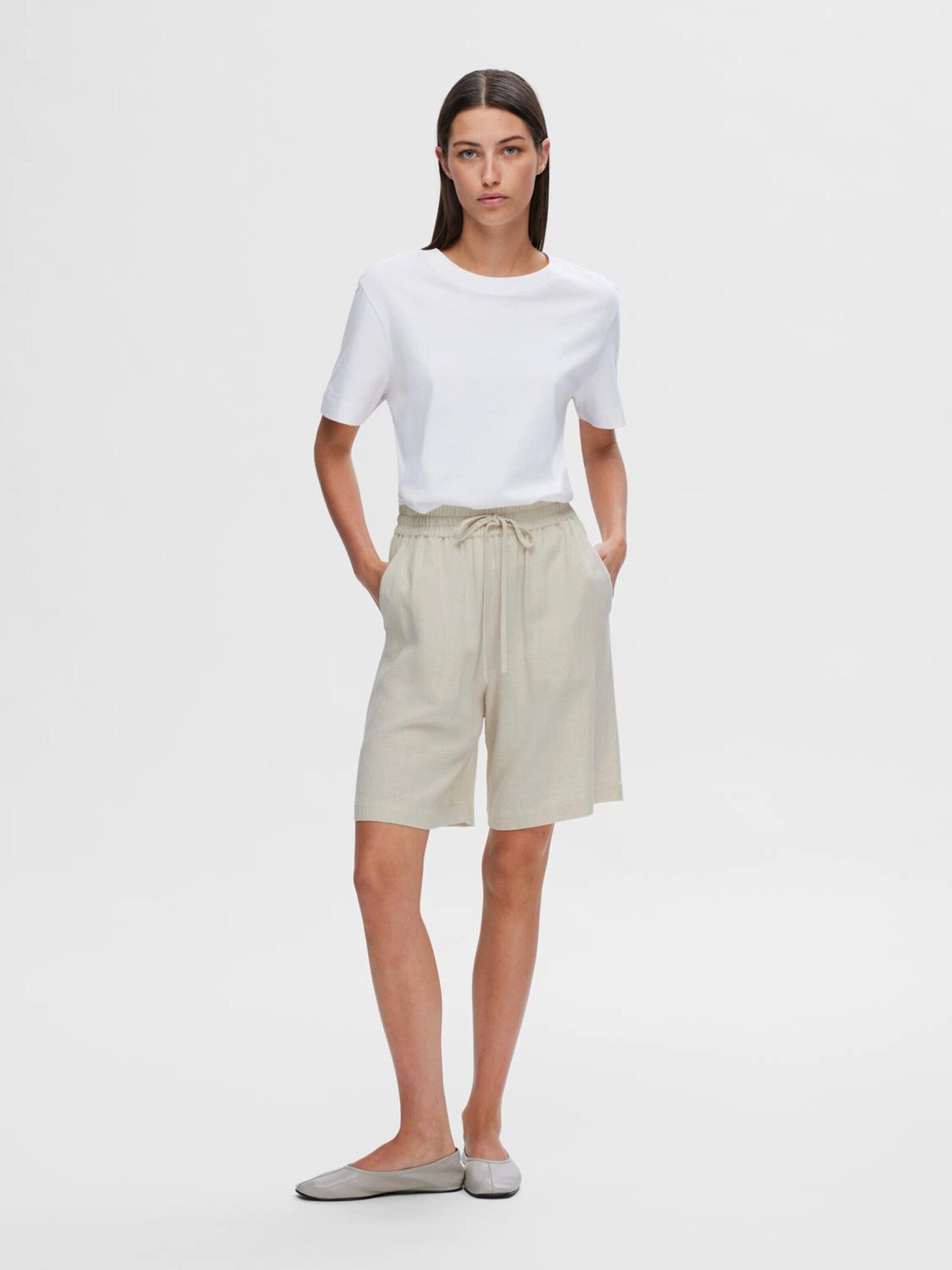 SELECTED FEMME Shorts Viva (1-tlg) Drapiert/gerafft günstig online kaufen