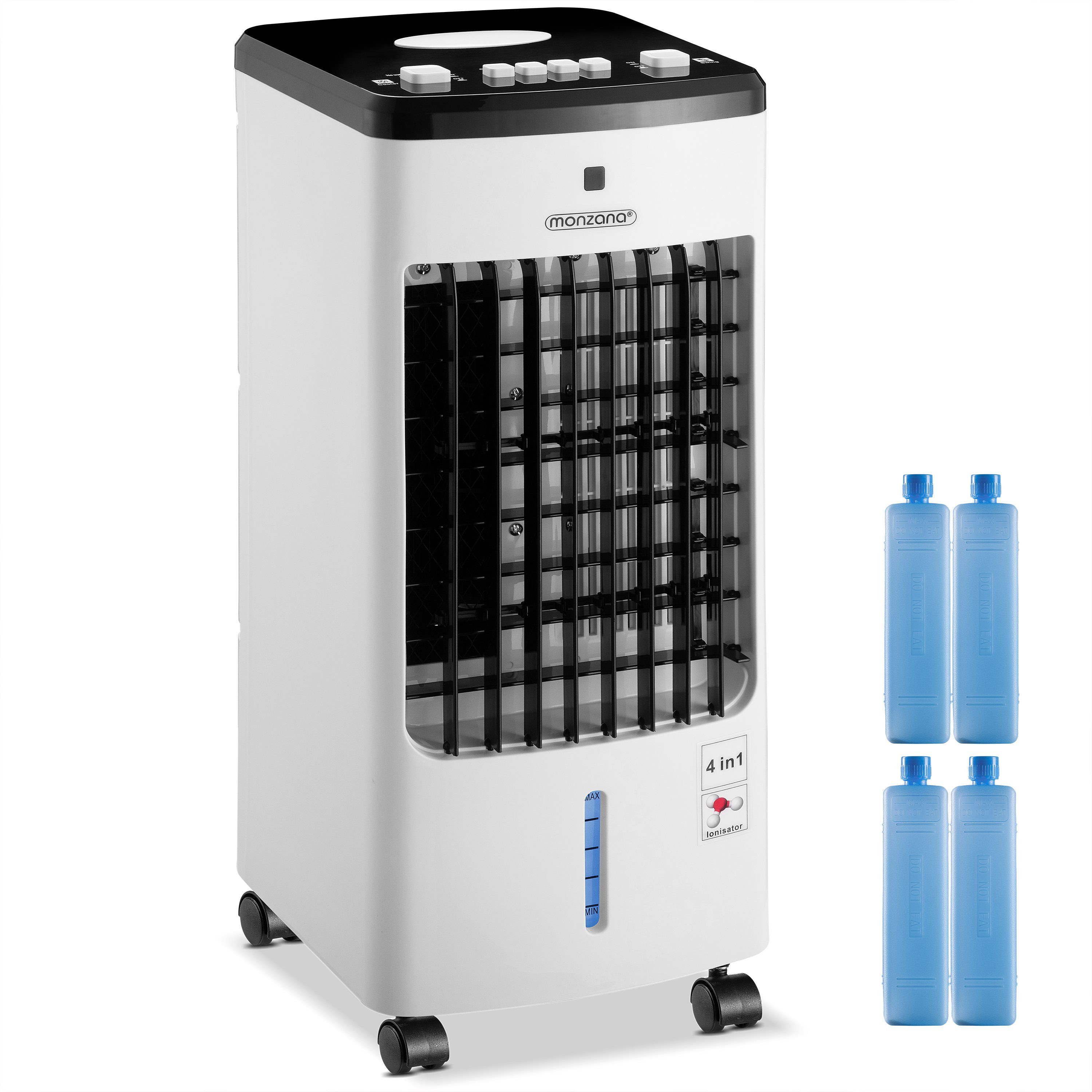 monzana Turmventilator, Luftkühler 4in1 mobil 60W günstig online kaufen