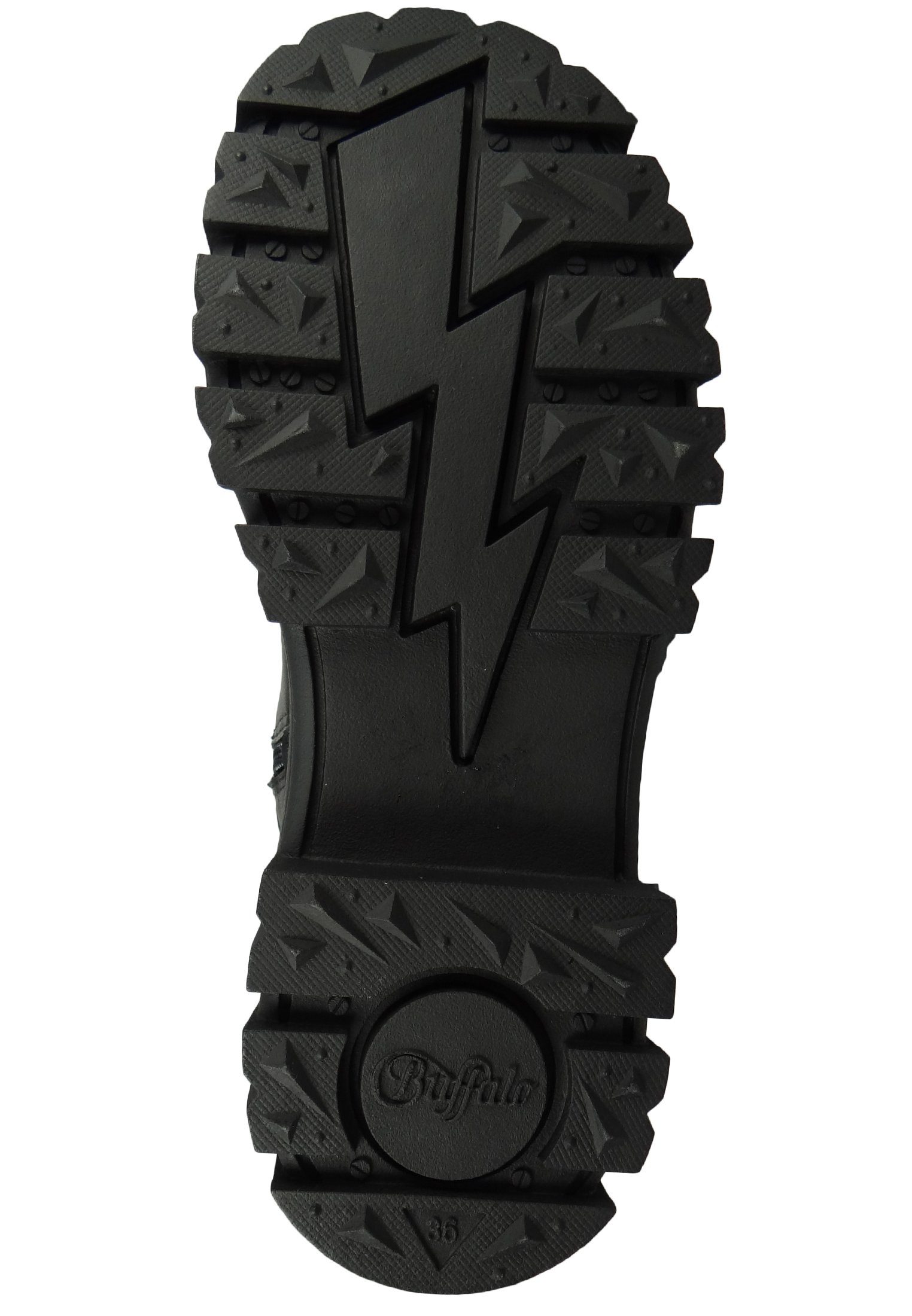 Buffalo 1224010 Aspha Overknee Black Stiefel