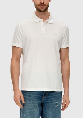 s.Oliver Poloshirt Polo-Shirt kurzarm, Piqué, Kragen, Knöpfe