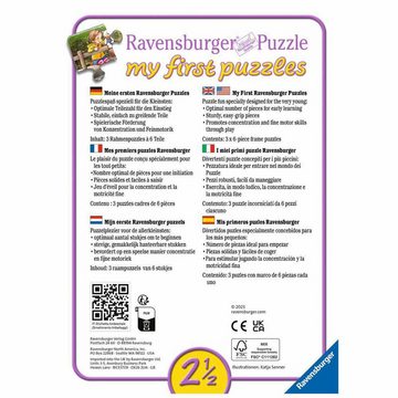 Ravensburger Puzzle my first Lotta auf dem Bauernhof 3 x 6 Teile, 6 Puzzleteile