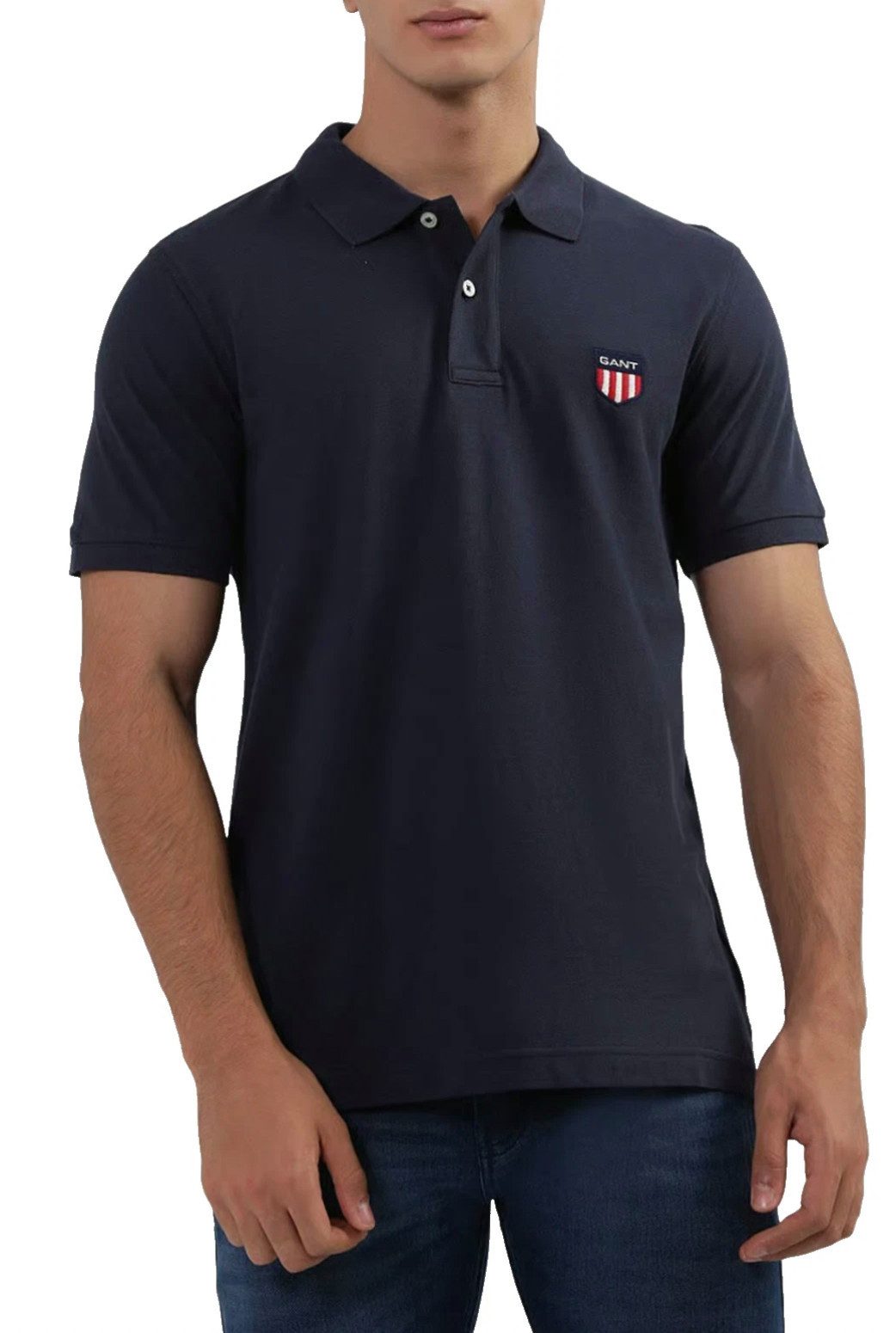 Gant Poloshirt Polohemd Retro Shield Pique günstig online kaufen