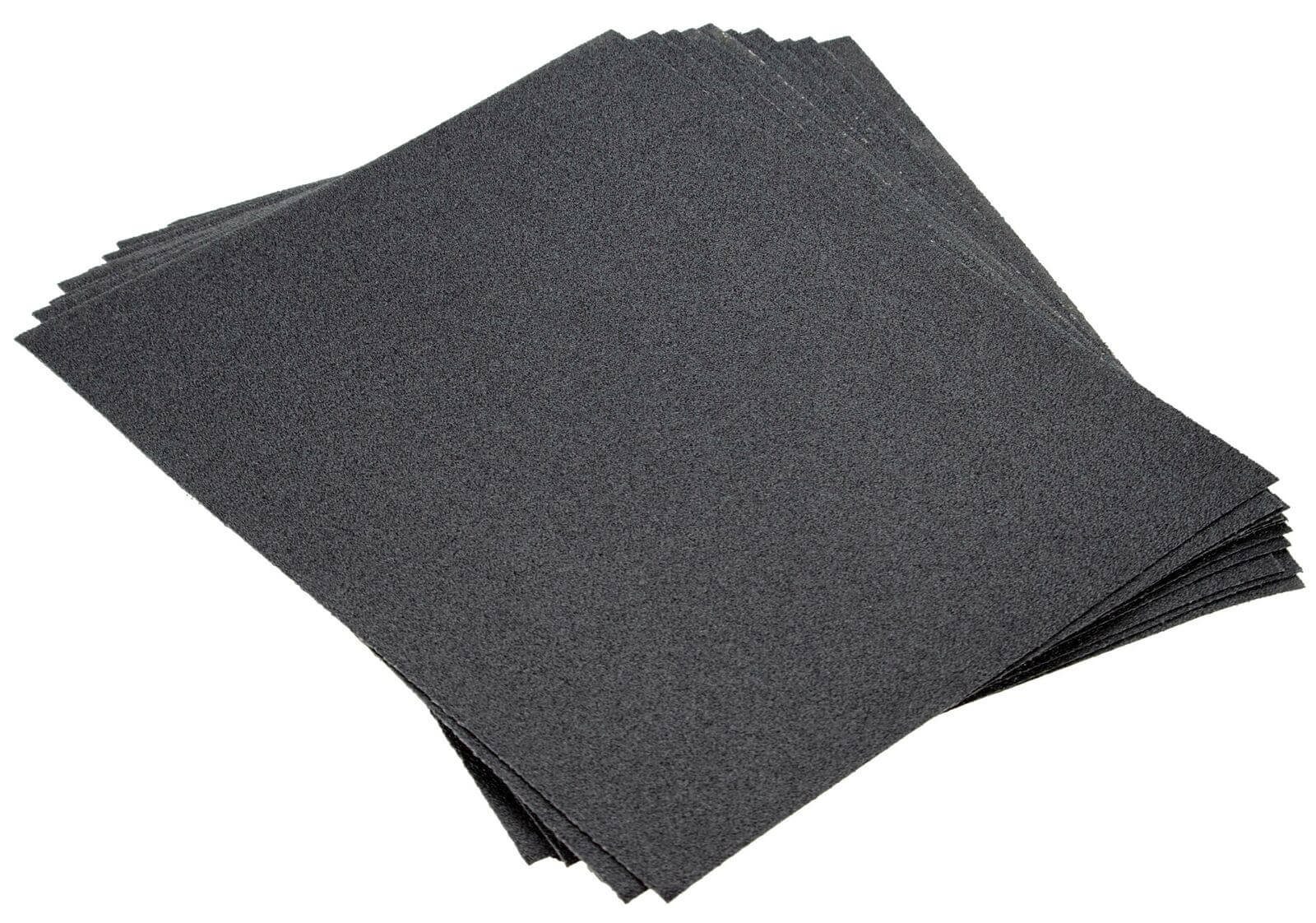 Eckra Schleifpapier 10 Blatt Schleifbogen 230x280 Schleifpapier nassfest - Korn: 240