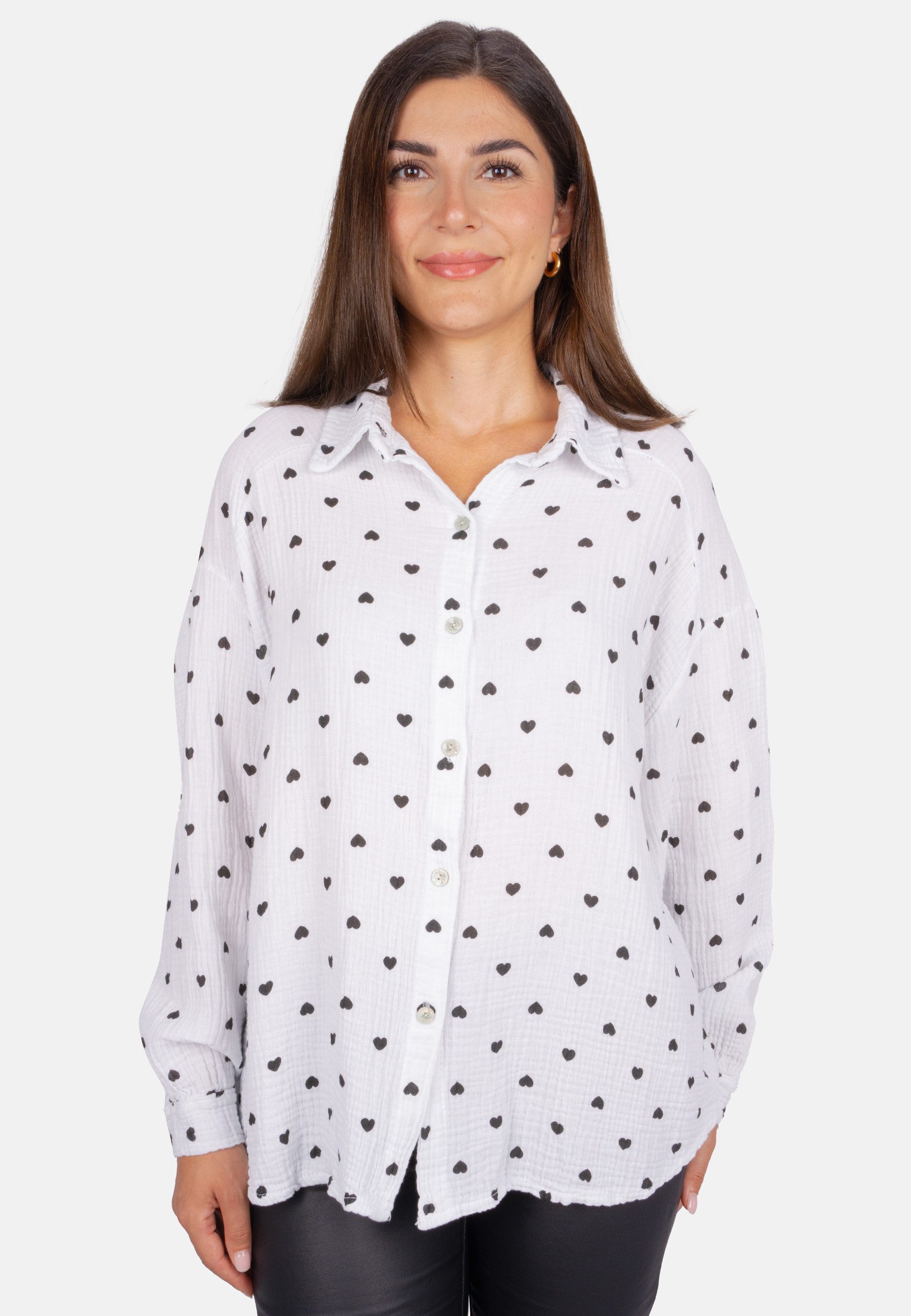 Seasons of April Hemdbluse LIYA MUSSELIN günstig online kaufen