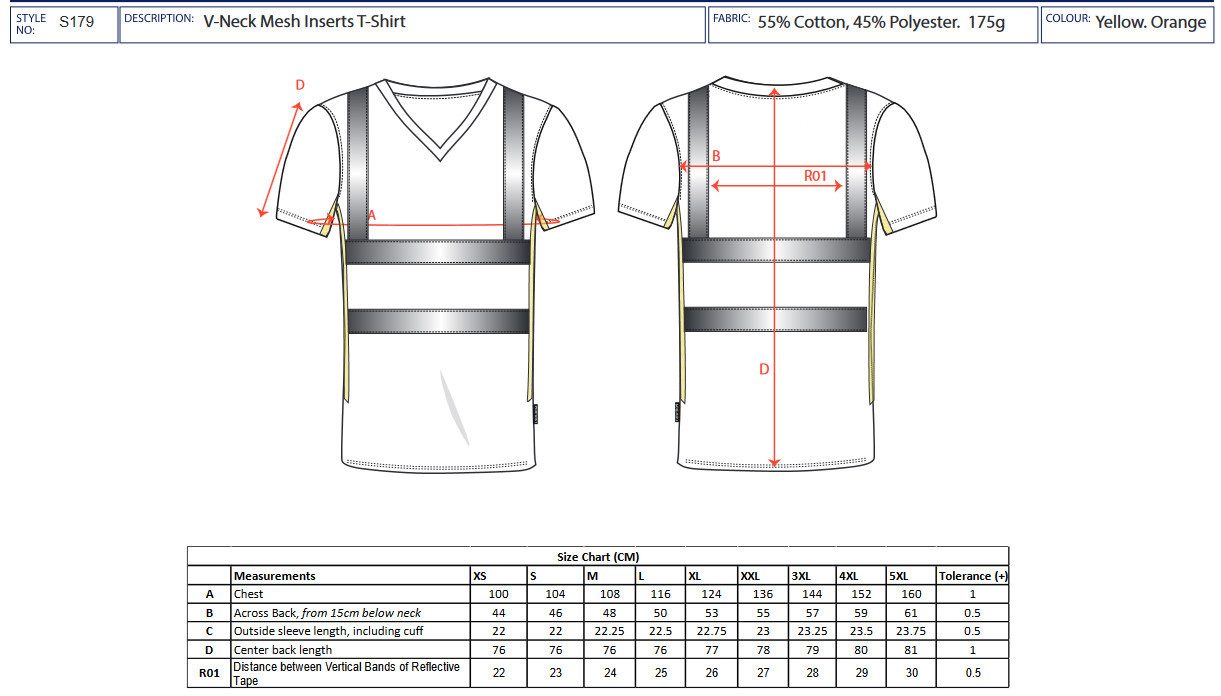 Portwest T-Shirt Warnschutz Cotton Comfort T-Shirt günstig online kaufen
