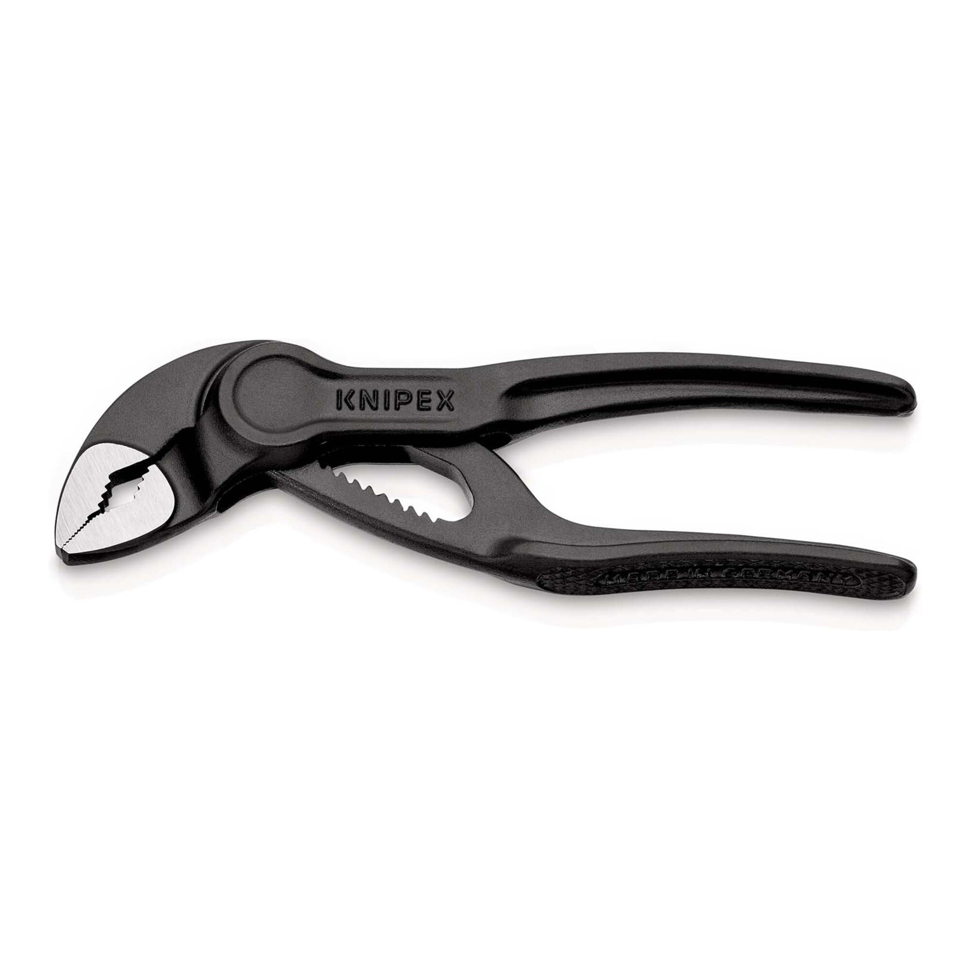 Knipex Wasserpumpenzange KNIPEX 87 00 100 Cobra® XS Wasserpumpenzange aufgeprägte, raue Oberflä