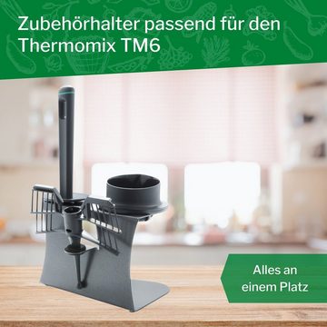 Leckerhelfer - automatisch Lecker Küchenmaschinen Zubehör-Set Zubehörhalter passend für den Thermomix TM6