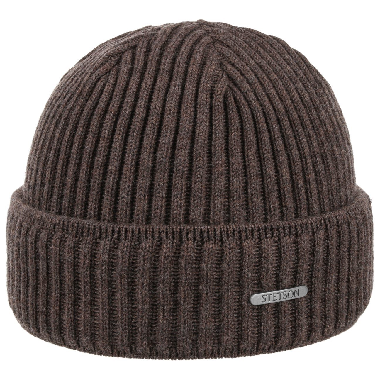 Stetson Strickmütze (1-St) Strickmützen mit Umschlag, Made in Italy
