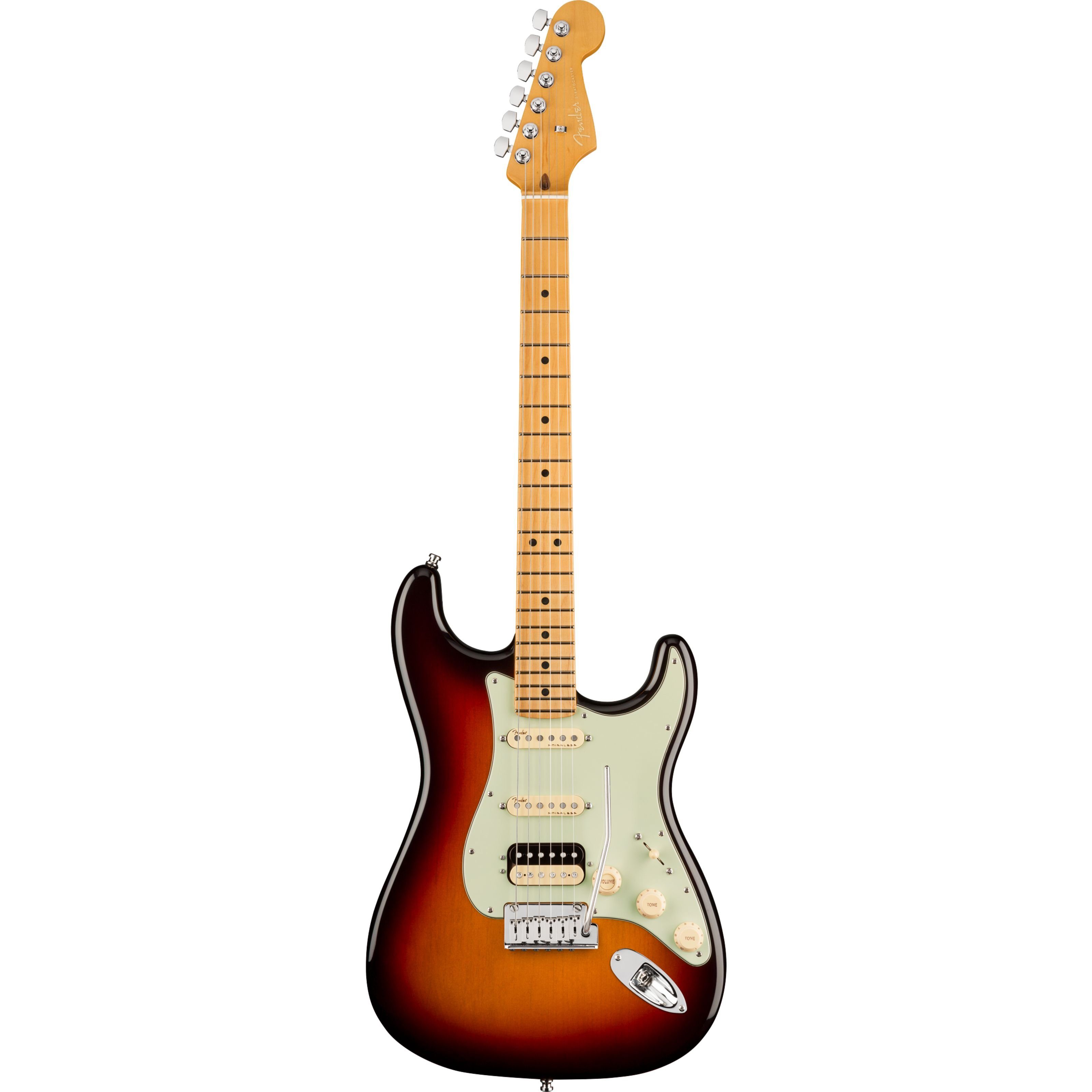 Spielzeug-Musikinstrument, E-Gitarre Ultraburst MN Fender Ultra - HSS American Stratocaster
