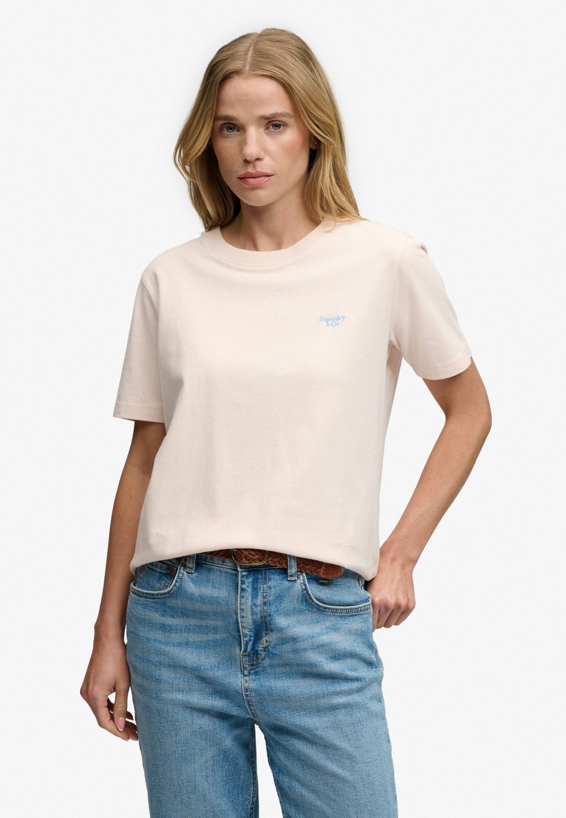 Superdry T-Shirt SIGNATURE EMB TEE Baumwolle, relaxed fit – Bild 2 von 5