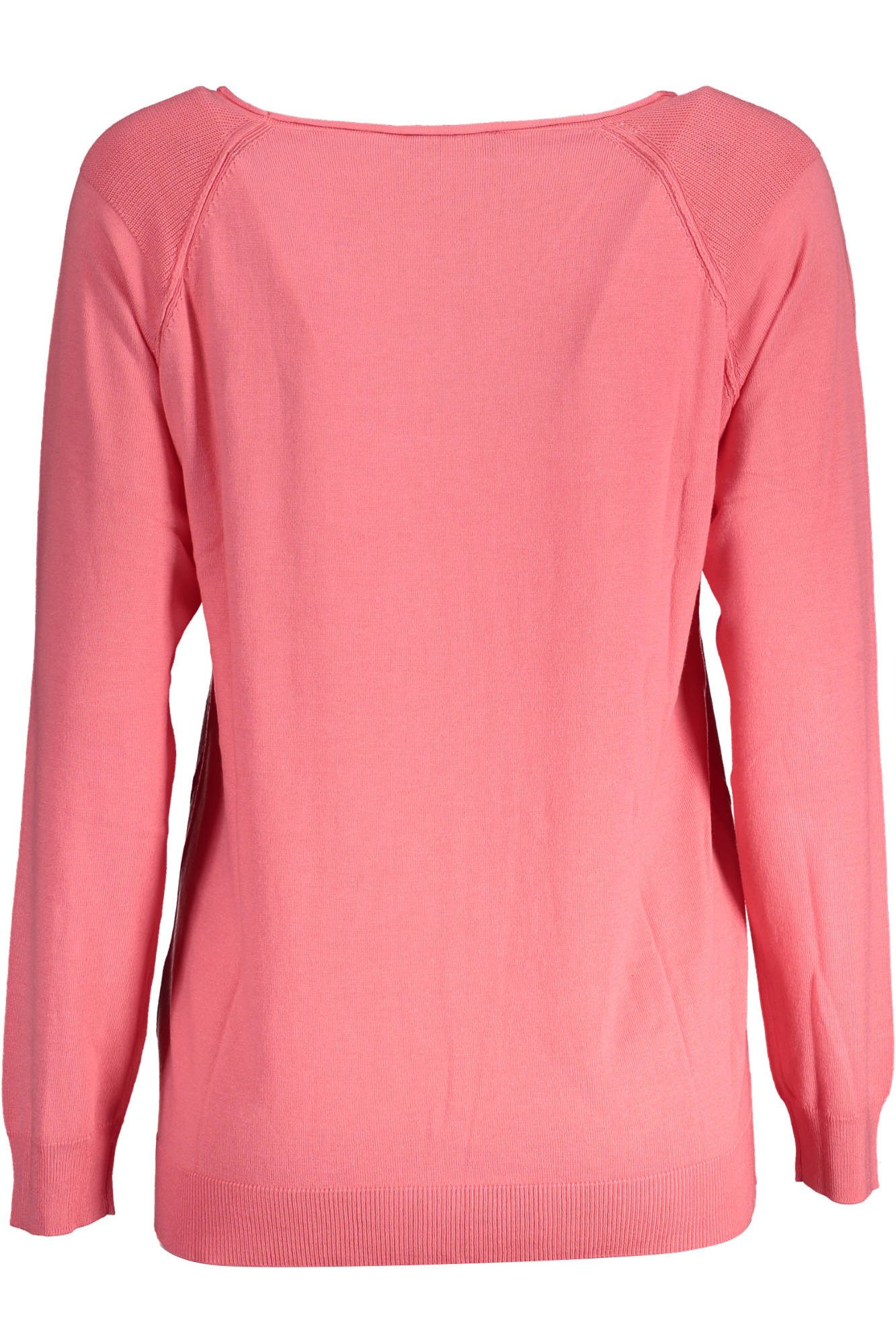 North Sails Strickpullover Damenpullover in Rosa: Nachhaltiges Langarmshirt mit Kontrastdetails