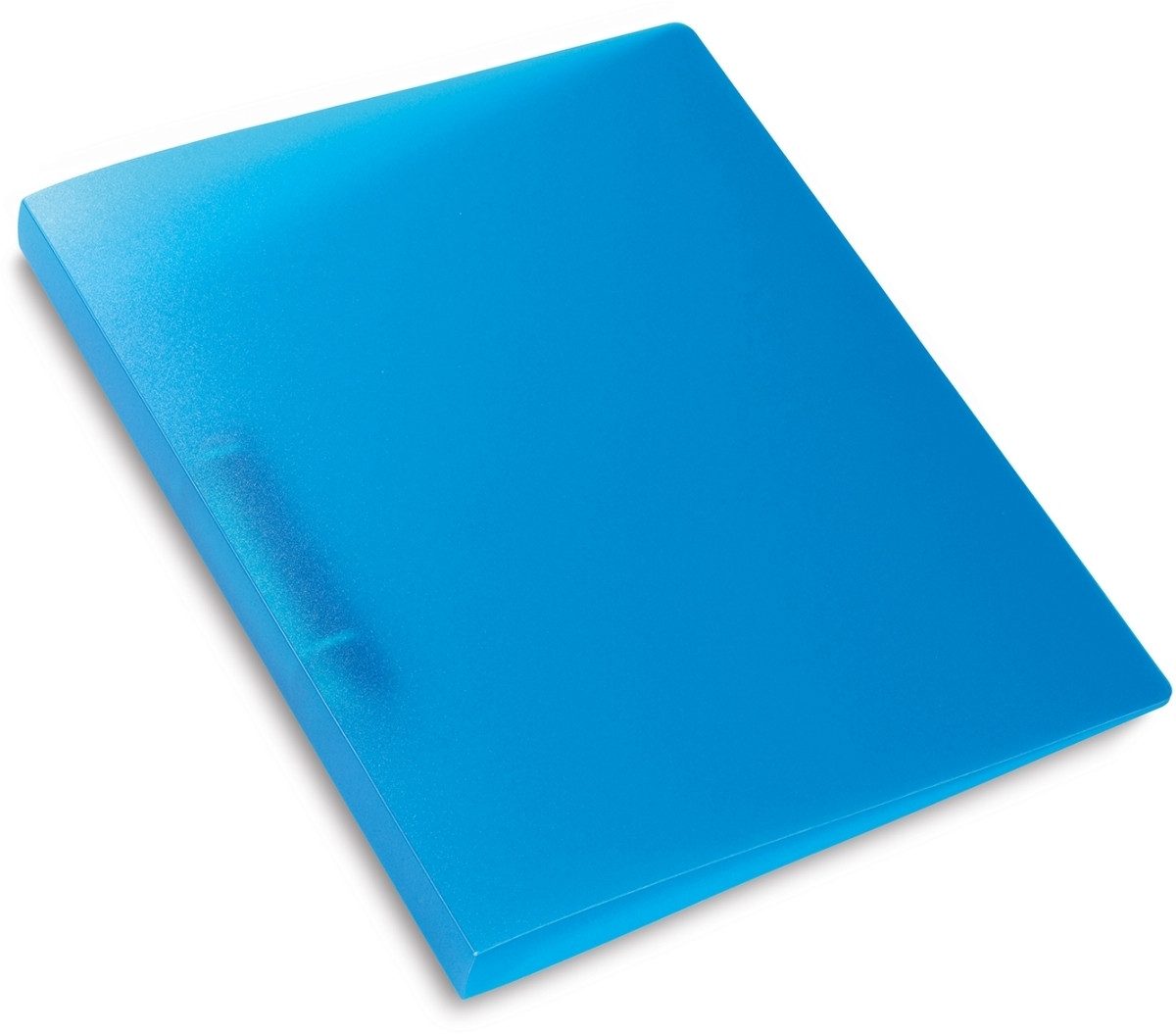 HERMA Präsentationsordner Ringbuch A4 2 Ringe 25mm transluzent hellblau