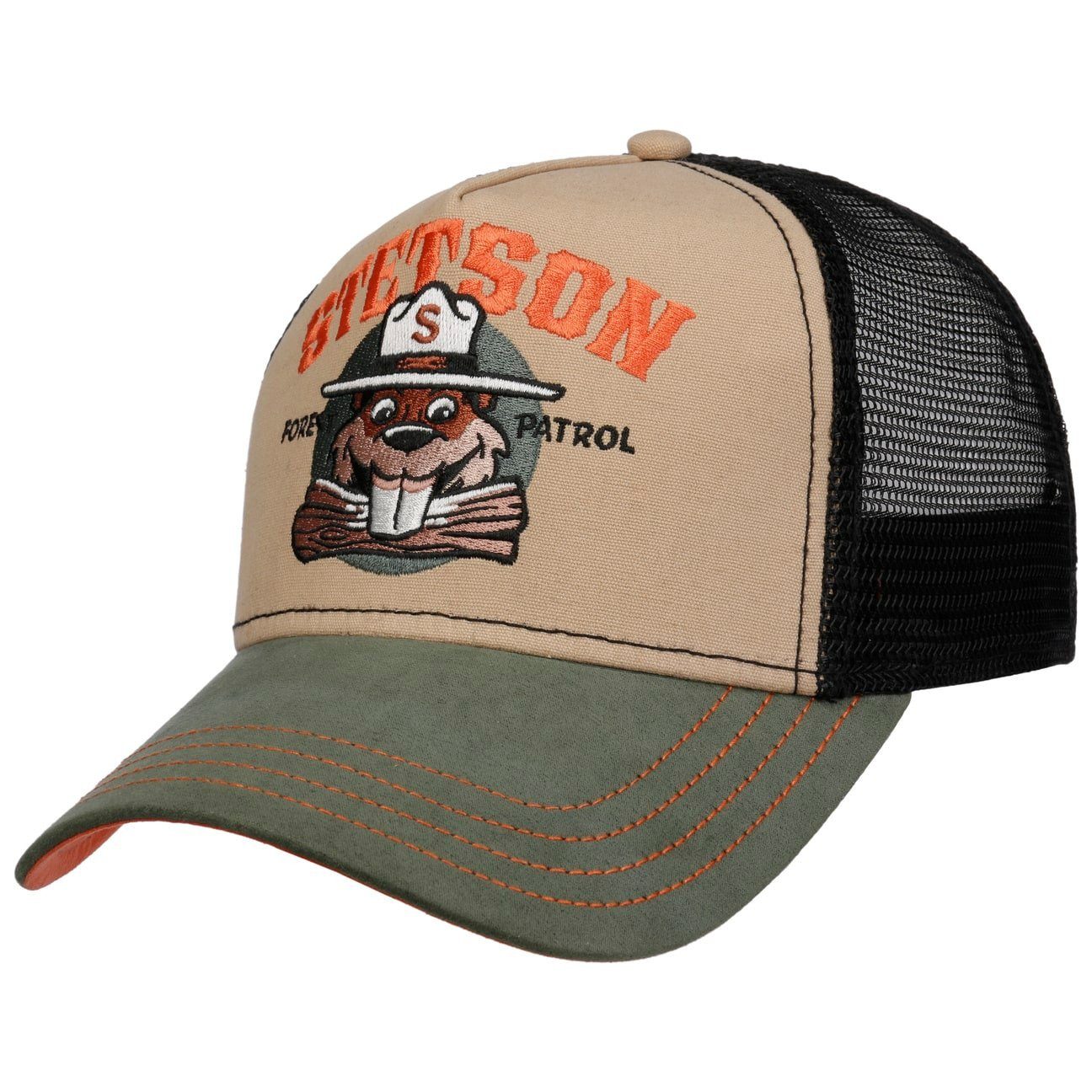 Stetson Trucker Cap (1-St) Truckercap Snapback