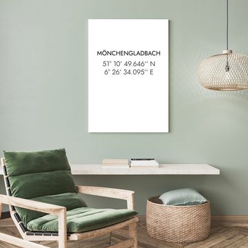 MOTIVISSO Poster Mönchengladbach Koordinaten #1
