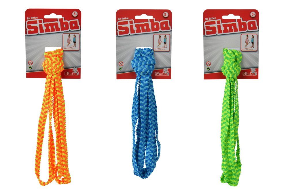SIMBA Springseil Outdoor Spielzeug Seilspiel Soft Hüpfgummi zufällige Auswahl 107302048