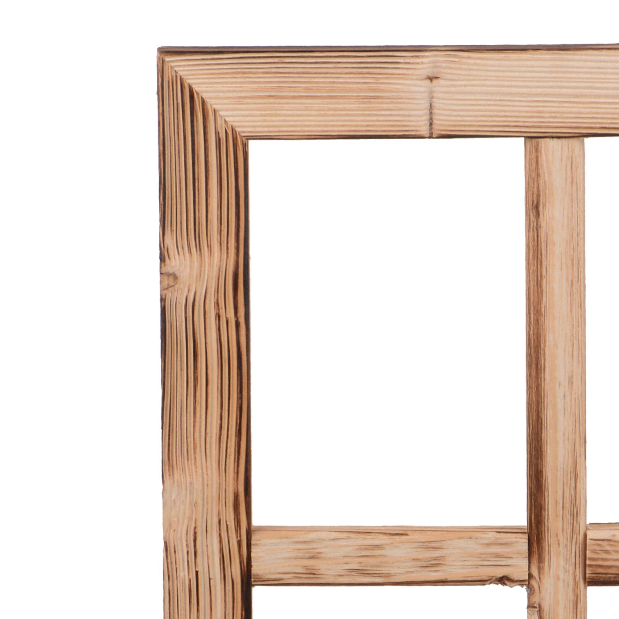UNUS HOME Wanddekoobjekt Holzfenster Dekoration Altholz (1 St) günstig online kaufen
