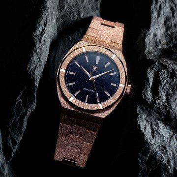 Paul Rich Quarzuhr Frosted Star Dust Rose Gold 42mm