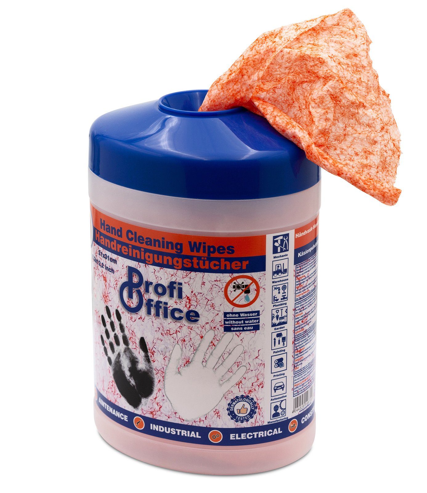 ProfiOffice ProfiOffice Reinigungstücher feucht Universal Hand Werkstatt 90 Stk Reinigungstücher (1-tlg., effektive Reinigung ohne Wasser und Alkohol) – Bild 5 von 5
