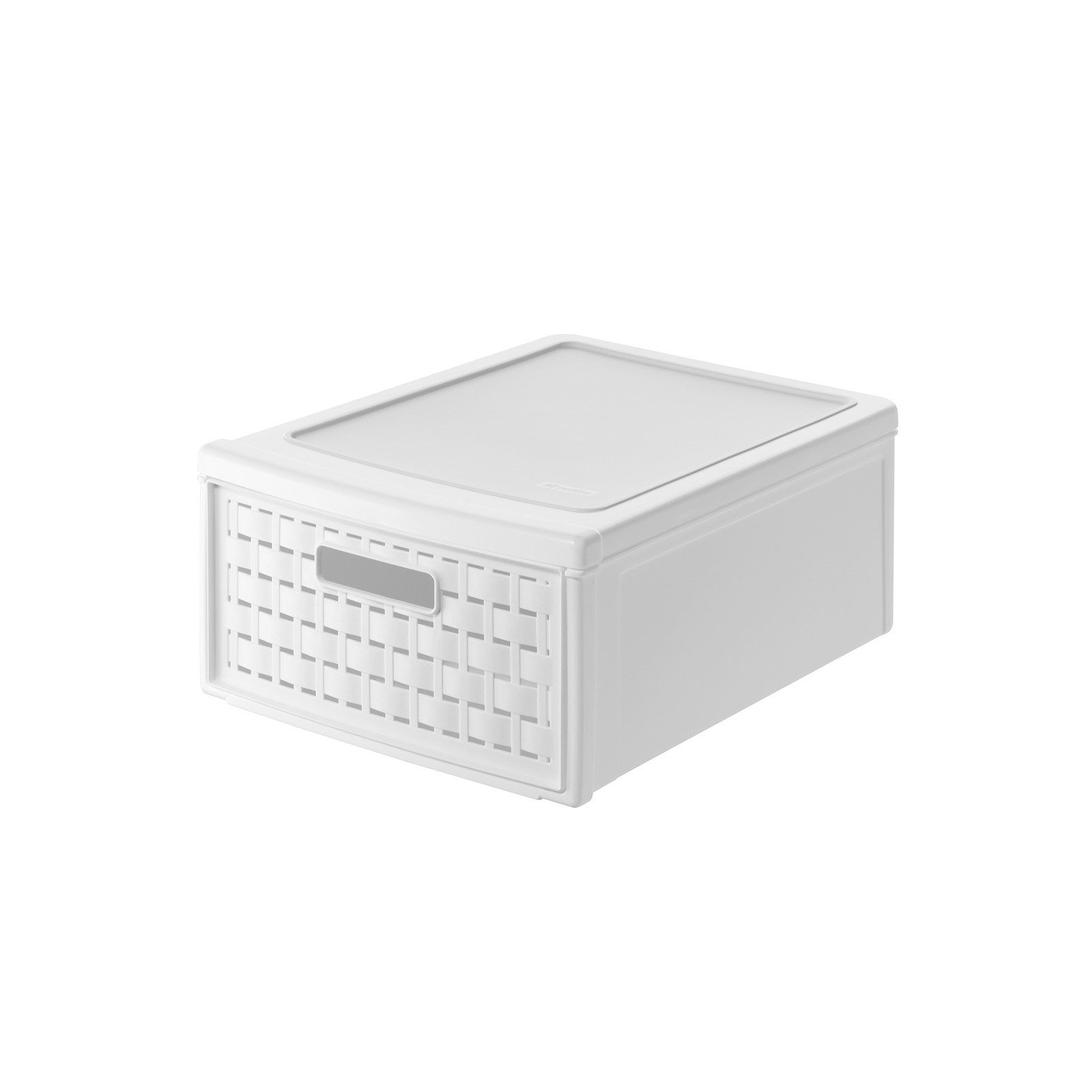 ROTHO Aufbewahrungsbox Country Schubladenbox 8.3l Schub in Rattan-Optik, Kunststoff (PP)