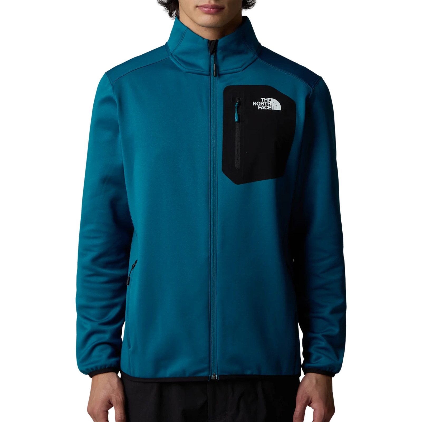 The North Face Fleecejacke Crest FZ mit Logo