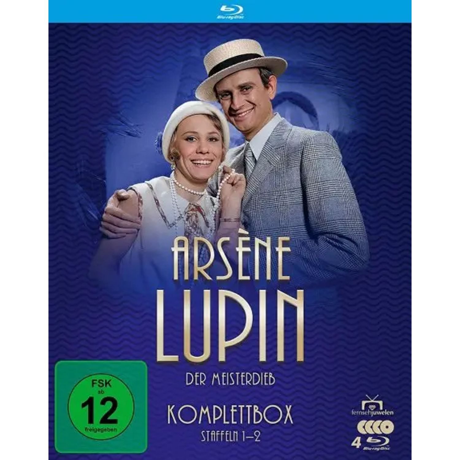 Alive Blu-ray Arsène Lupin - Der Meisterdieb - Komplettbox.Staffel.1-2,4 Blu-ray