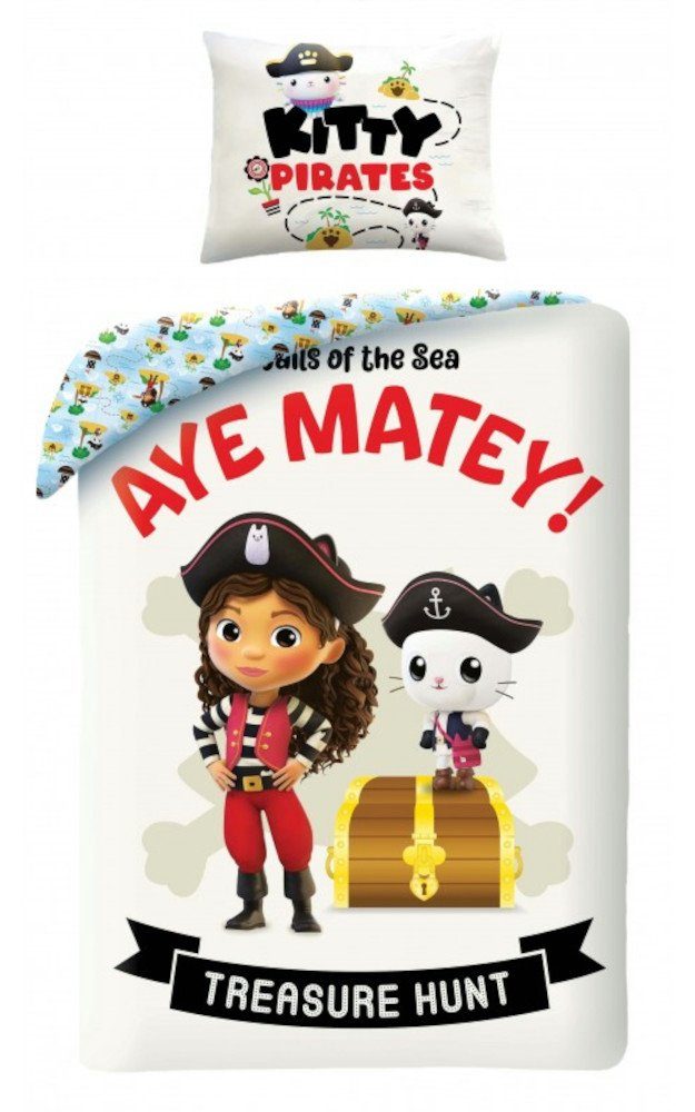 DreamWorks Kinderbettwäsche Gabby's Dollhouse Bettwäsche 140 x 200 cm