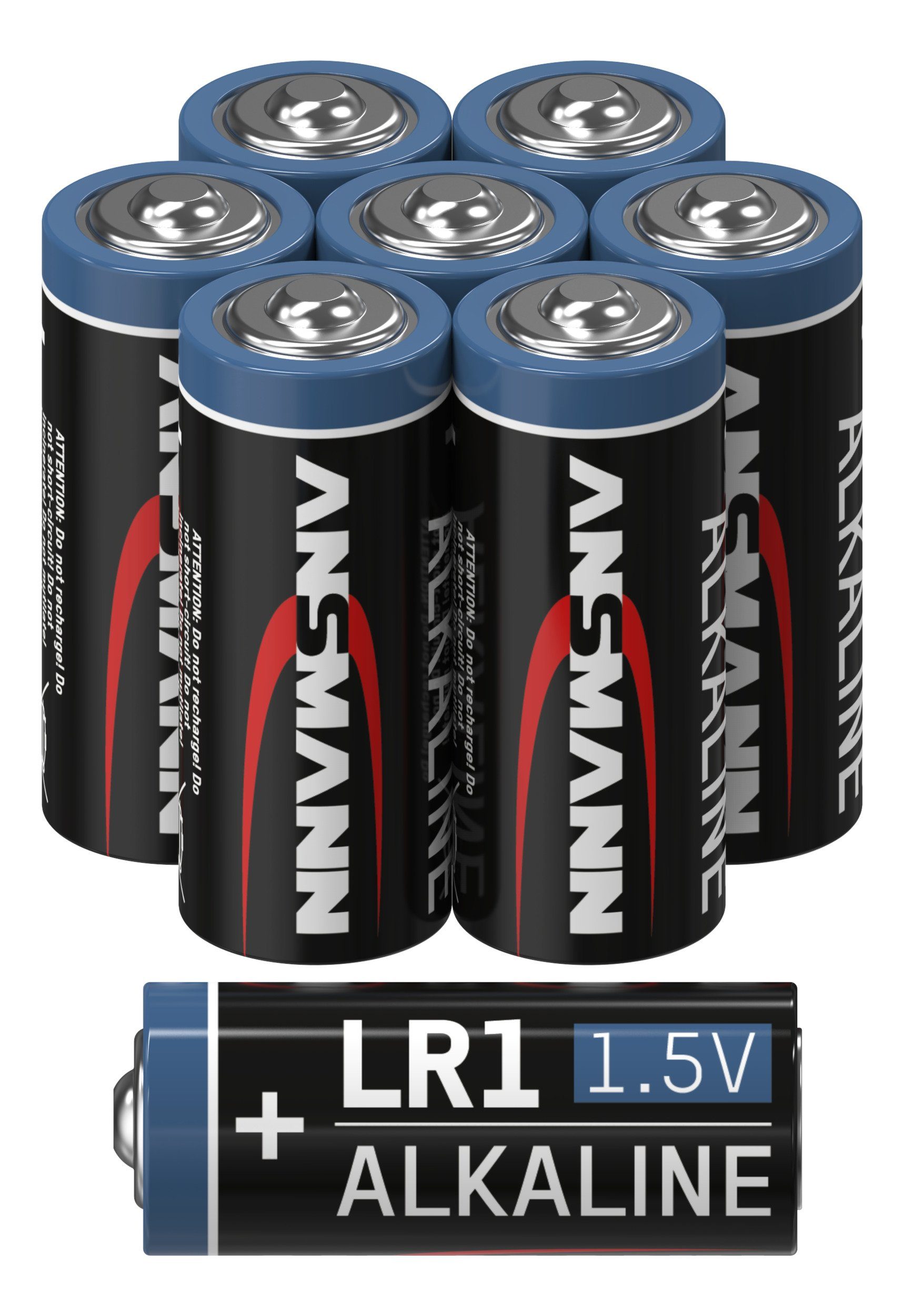 Batterie ANSMANN® Pack 1,5V Alkaline Spezialbatterie 8er Batterie - LR1
