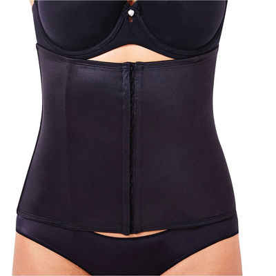 Miss Perfect Taillenshaper 4078 Figurformender Body Shapewear Gürtel mit Haken- und Ösenverschluss