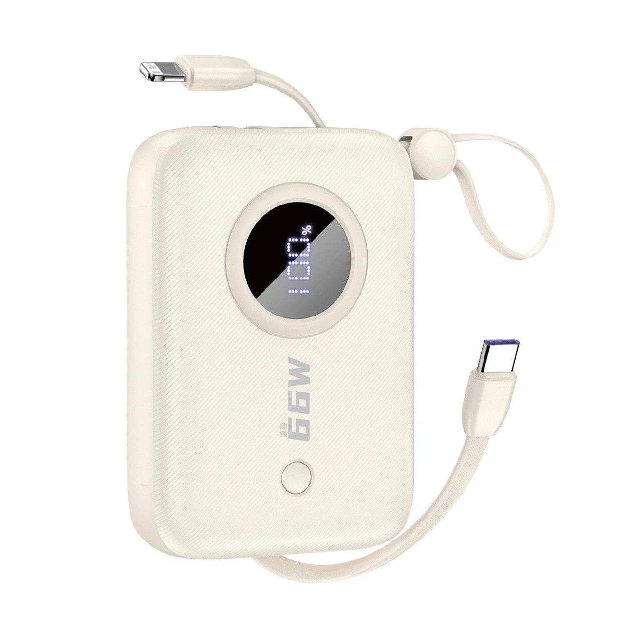 Dudao Powerbank K-14 USB-A / USB-C 10000 mAh- USB-A, USB-C Powerbank