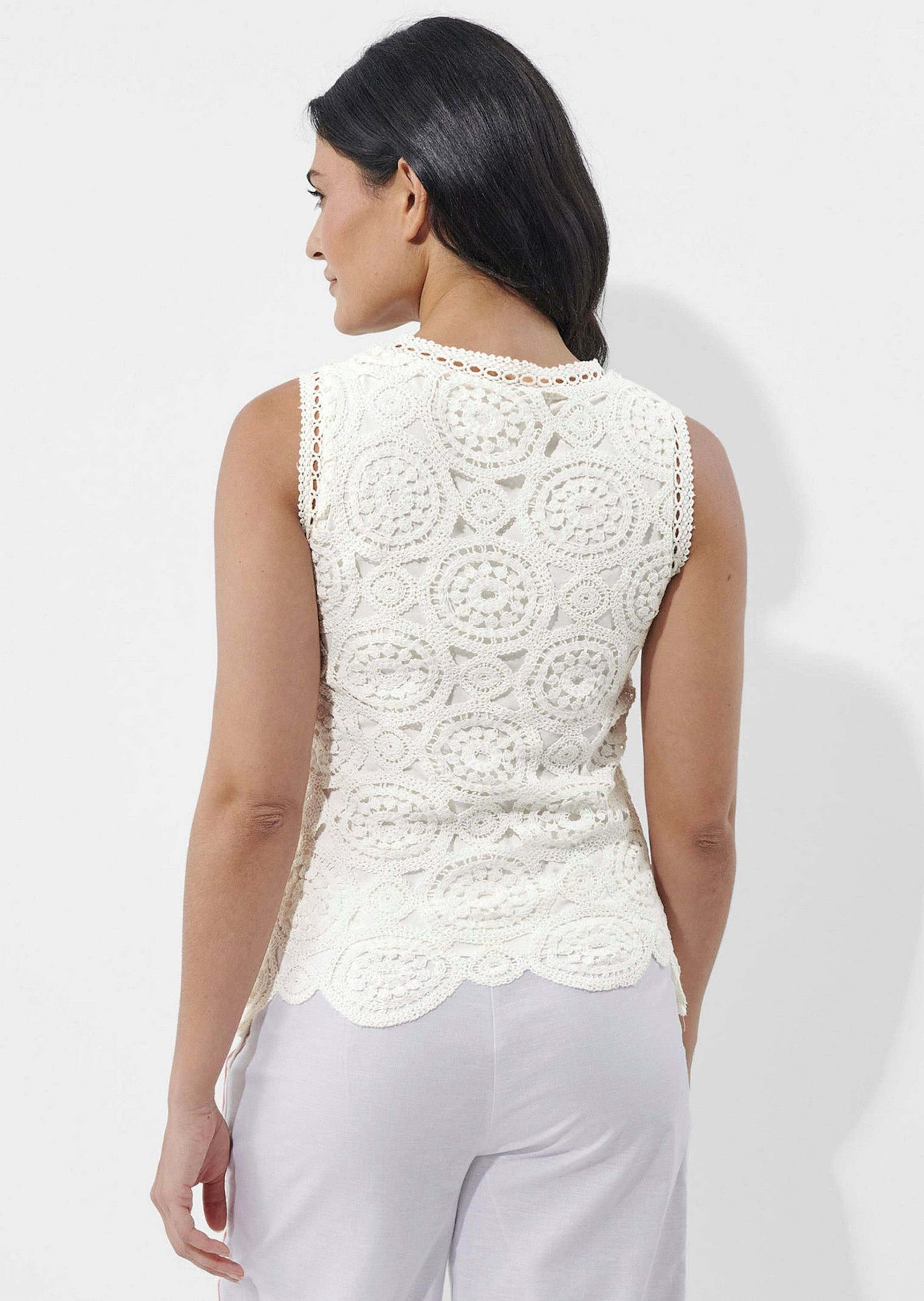 Alba Moda Shirttop Top mit Spitze