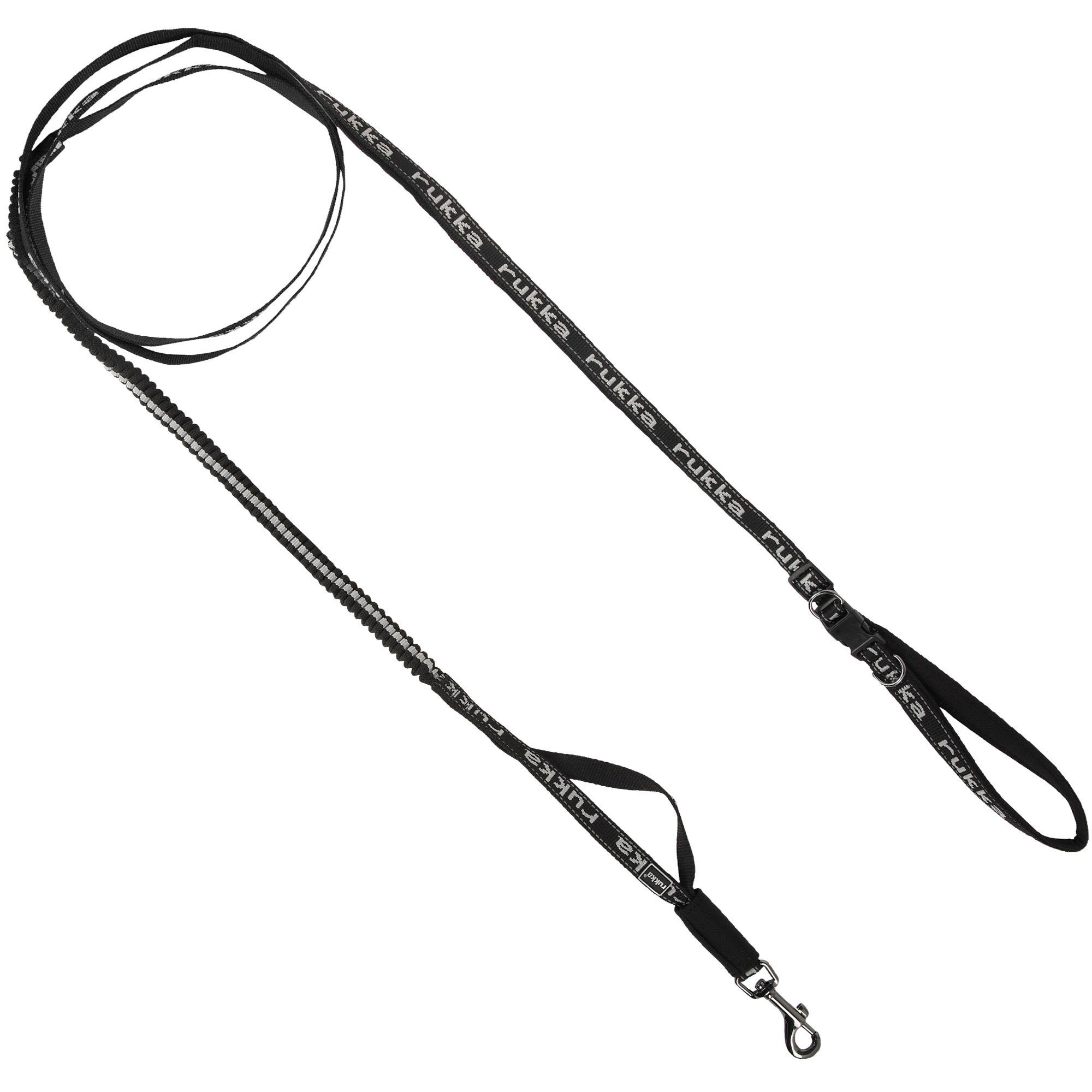 Rukka®Pets Führleine Rukka® HIKE TRAIL - Wanderleine, Polyester (1-tlg), besonders langer Expanderteil